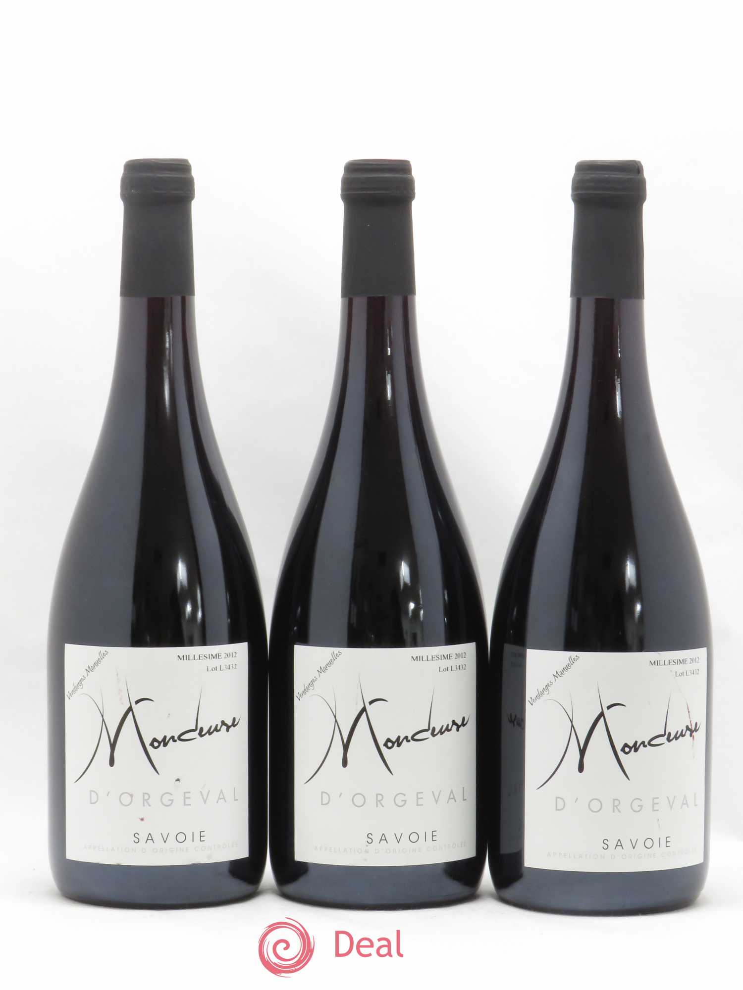 Vin de Savoie Mondeuse d'Orgeval (sans prix de réserve) (sans prix de réserve) 2012 - Posten von 6 Flaschen - 1