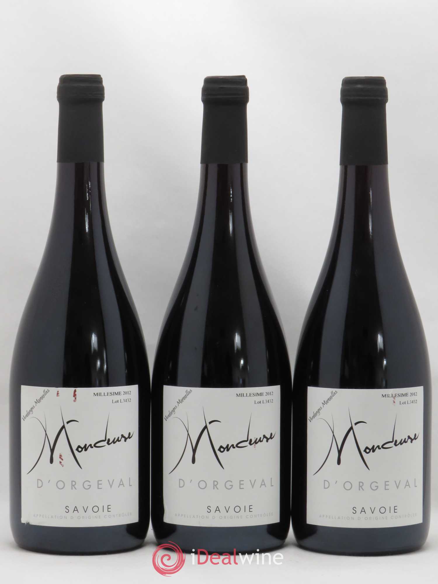 Vin de Savoie Mondeuse d'Orgeval (sans prix de réserve) 2012 - Posten von 6 Flaschen - 1