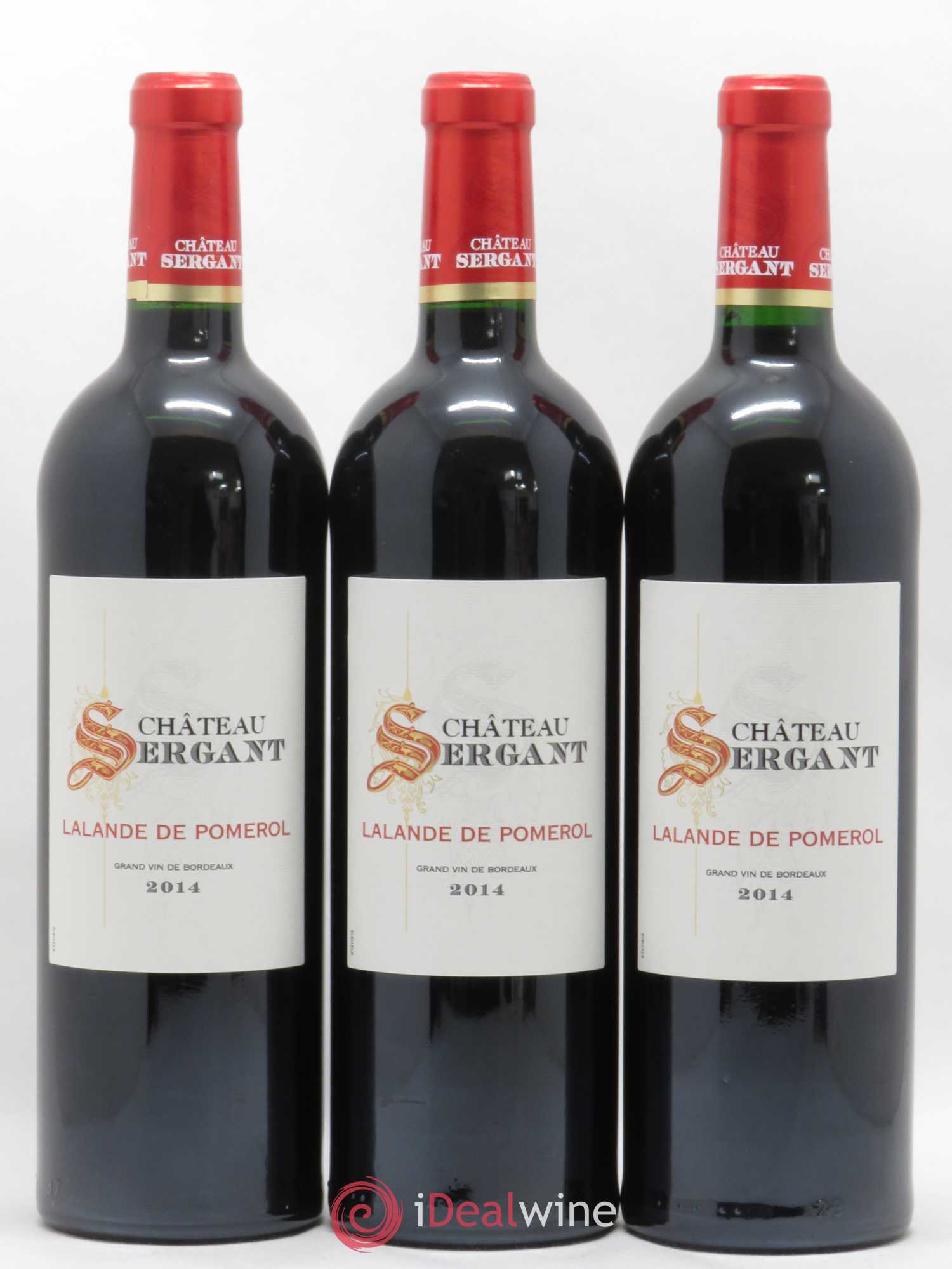 Lalande-de-Pomerol Château Sergant (sans prix de réserve) 2014 - Posten von 6 Flaschen - 2