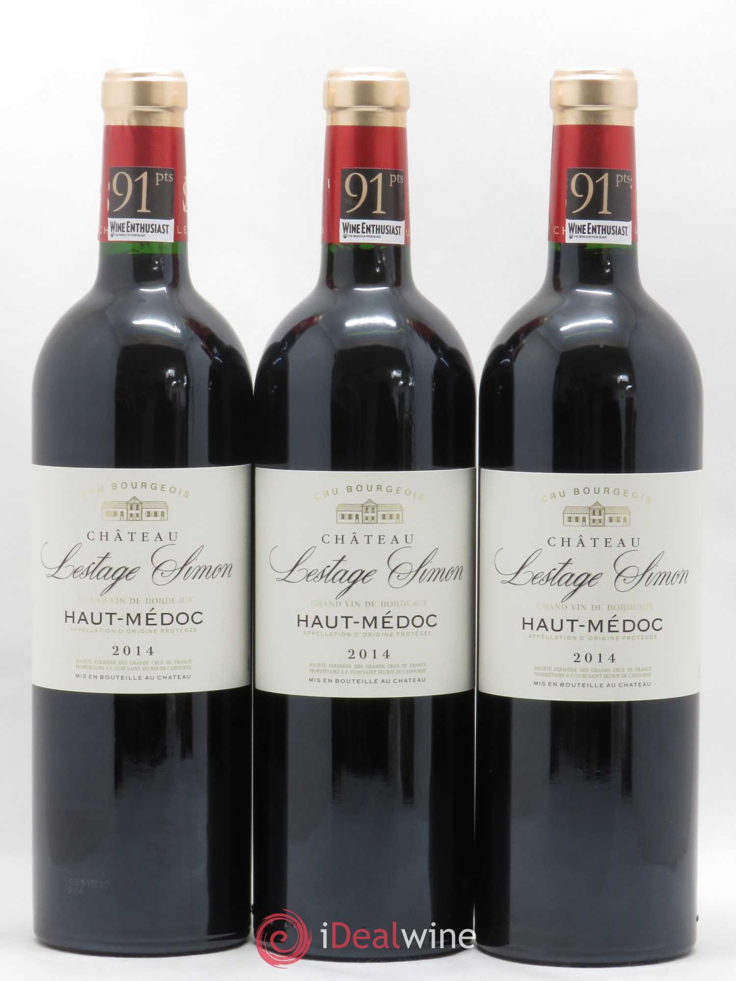 Château Lestage Simon Cru Bourgeois (sans prix de réserve) 2014 - Lot de 6 bouteilles - 2