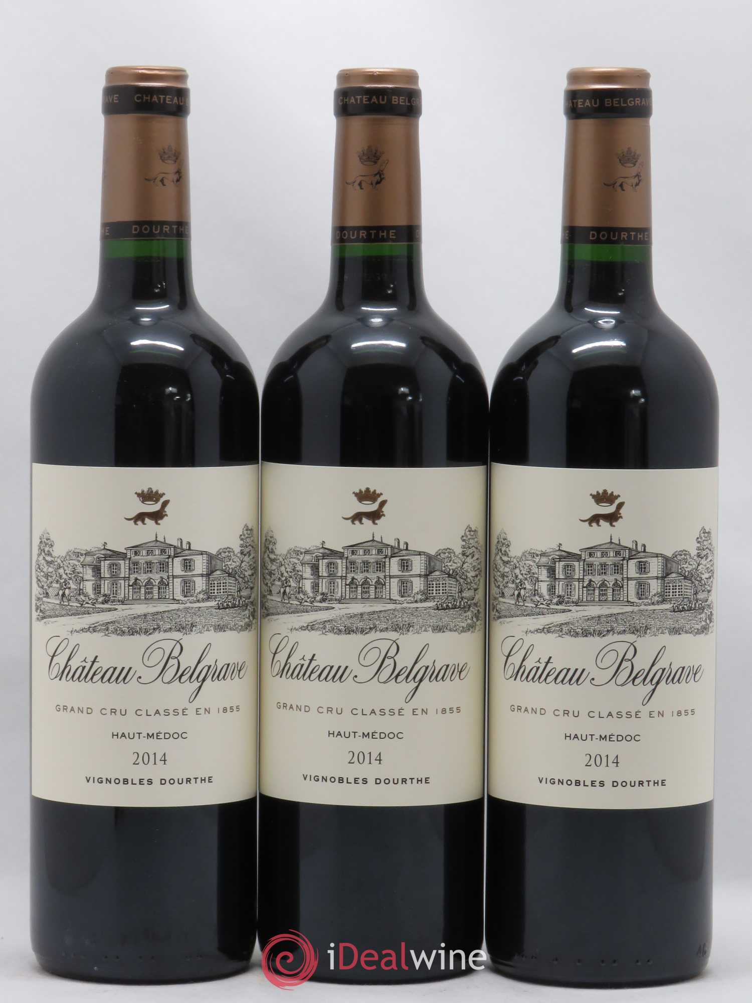 Château Belgrave 5ème Grand Cru Classé 2014 - Lot de 12 bouteilles - 1