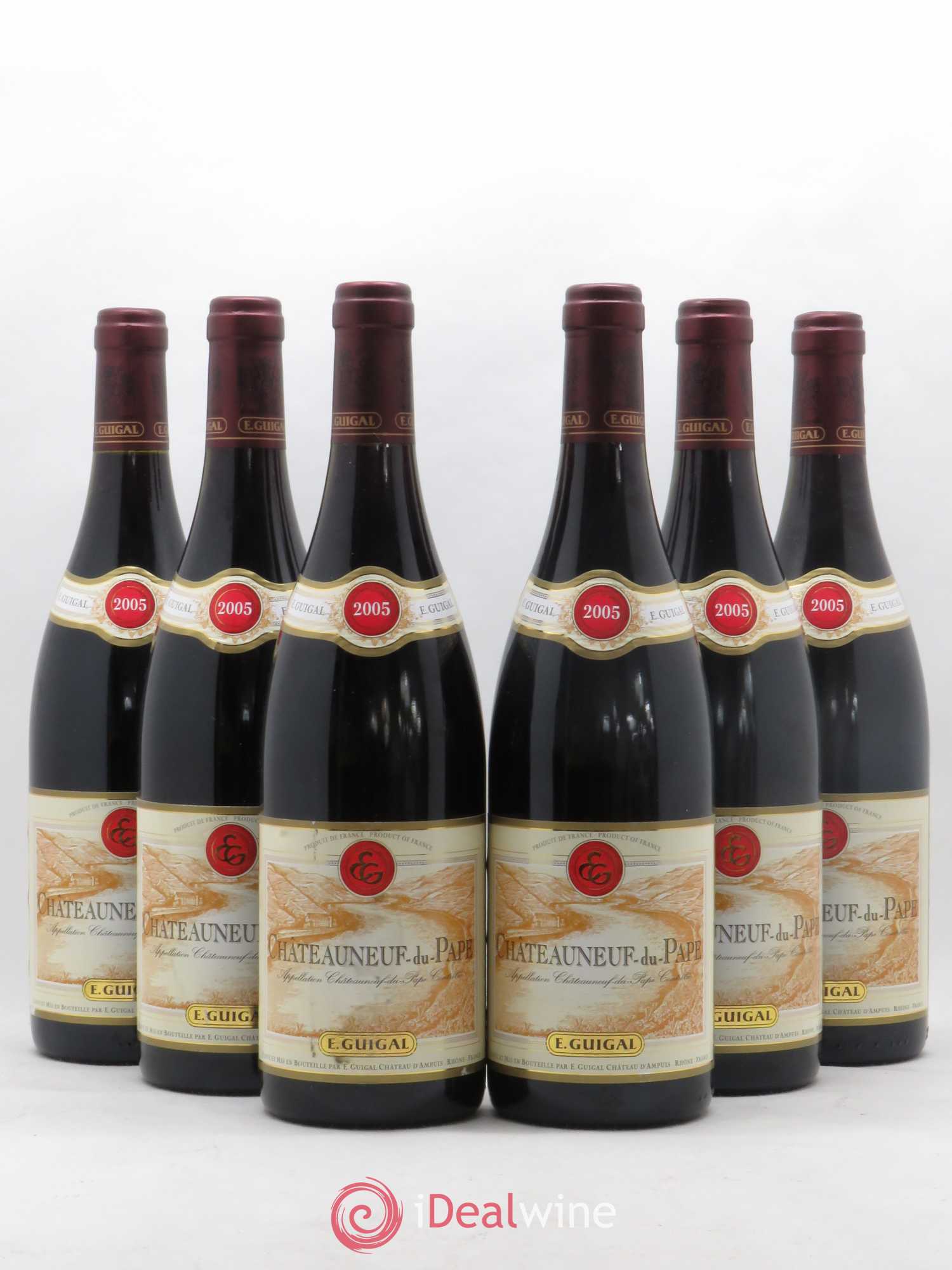 Châteauneuf-du-Pape Guigal 2005 - Lot de 6 bouteilles - 0