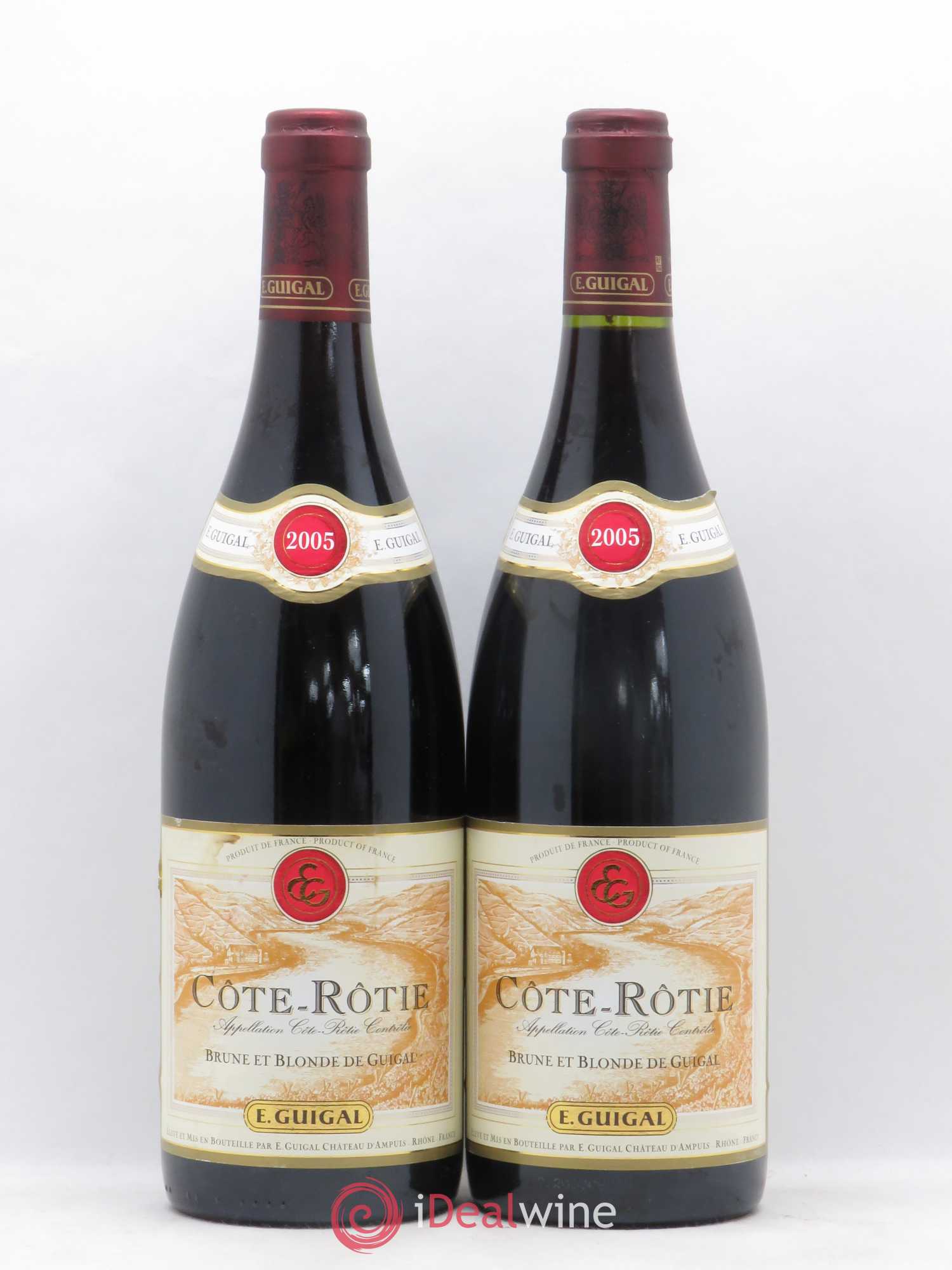 Côte-Rôtie Côtes Brune et Blonde Guigal 2005 - Lot de 2 bouteilles - 0