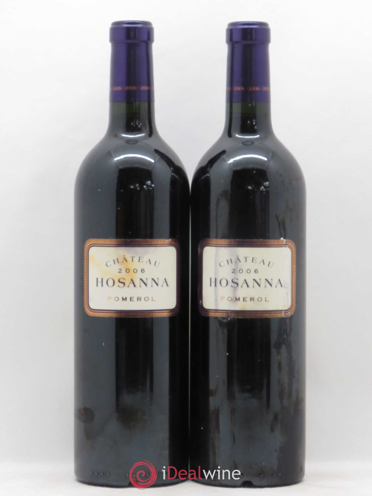 Château Hosanna 2006 - Lot de 2 bouteilles - 0