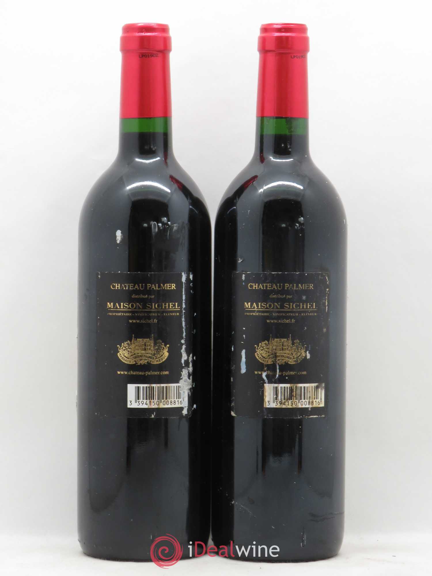 Château Palmer 3ème Grand Cru Classé 2001 - Lot de 2 bouteilles - 1