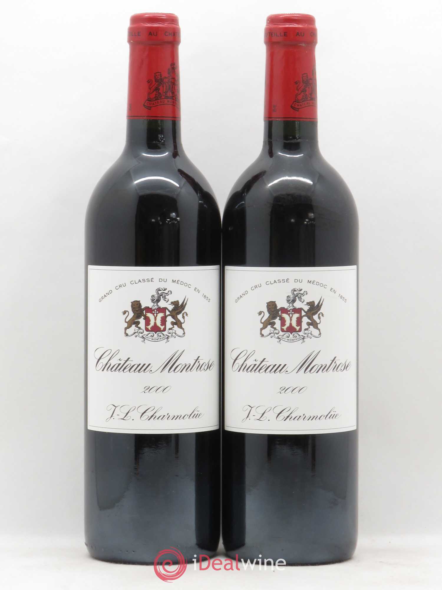 Château Montrose 2ème Grand Cru Classé 2000 - Lot de 2 bouteilles - 0