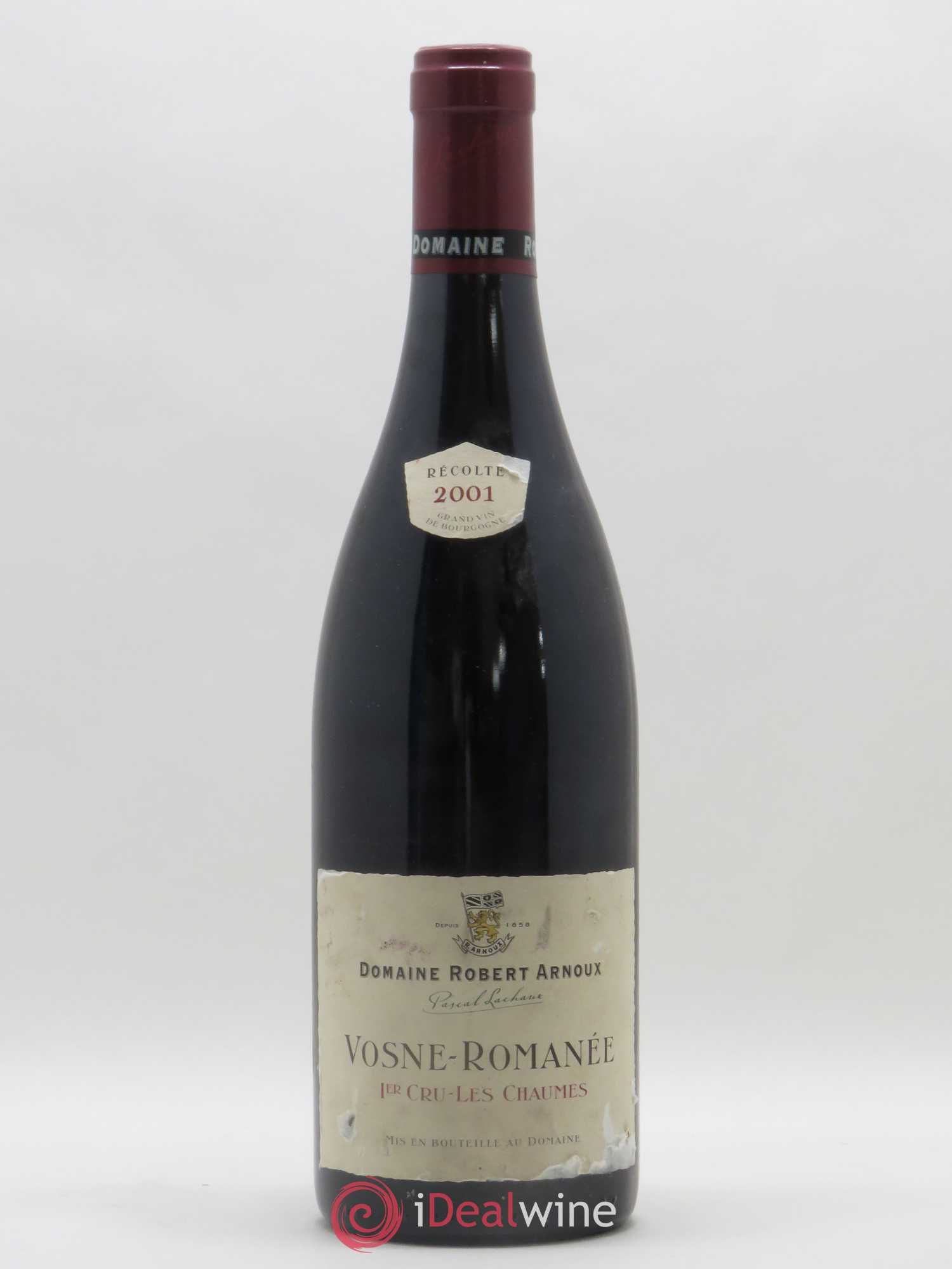 Vosne-Romanée 1er Cru Les Chaumes Arnoux-Lachaux (Domaine) 2001 - Lot de 1 bouteille - 0