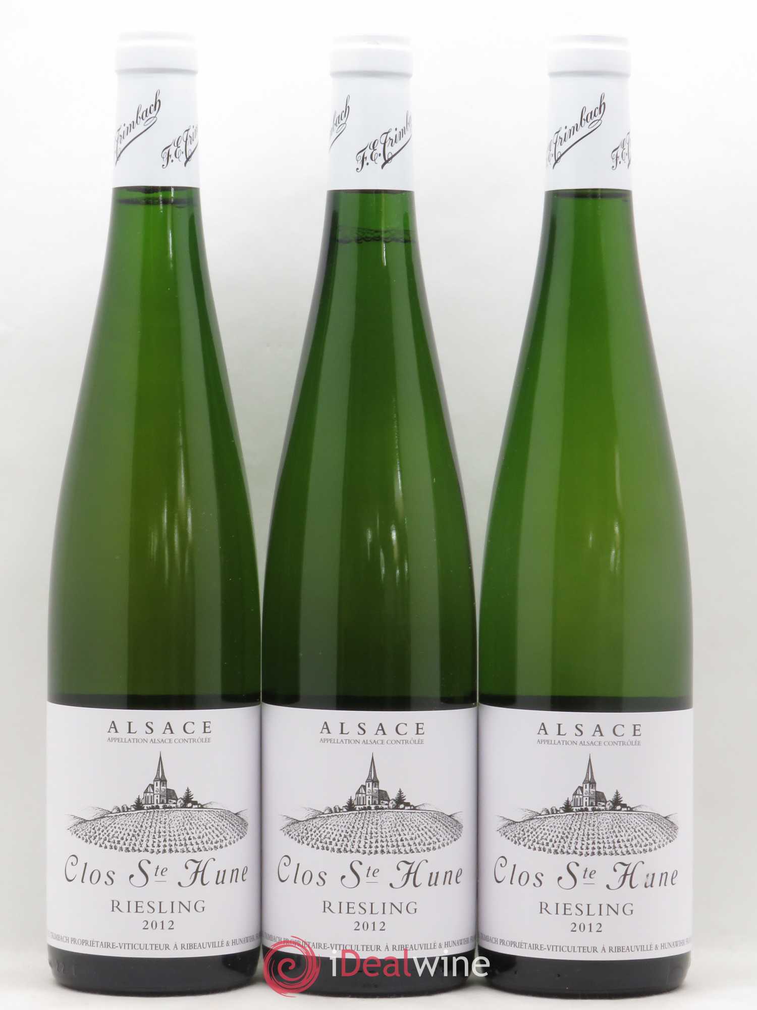Alsace Riesling Clos Sainte-Hune Trimbach (Domaine) 2012 - Lot de 3 bouteilles - 0