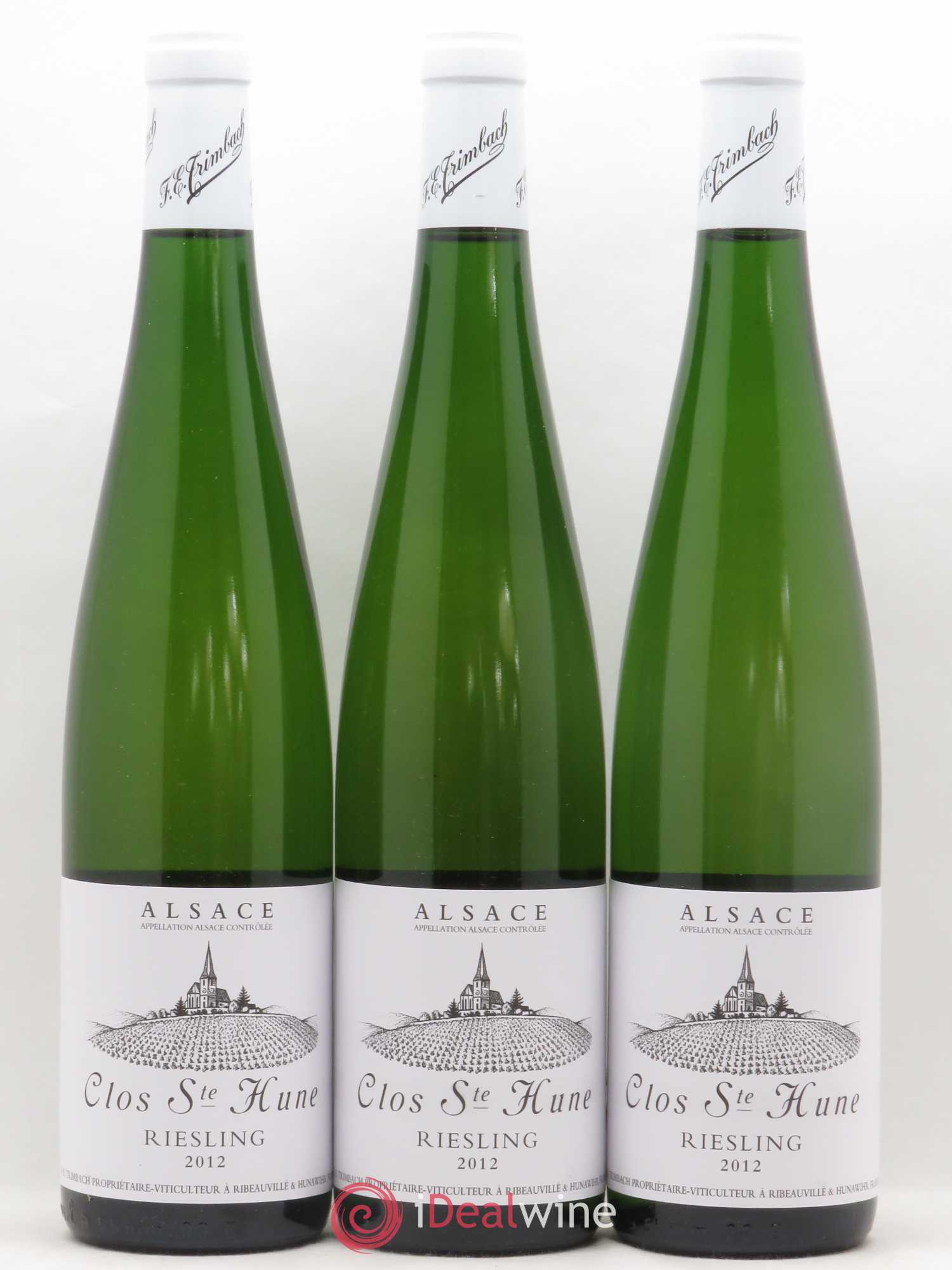 Alsace Riesling Clos Sainte-Hune Trimbach (Domaine) 2012 - Lot de 3 bouteilles - 0