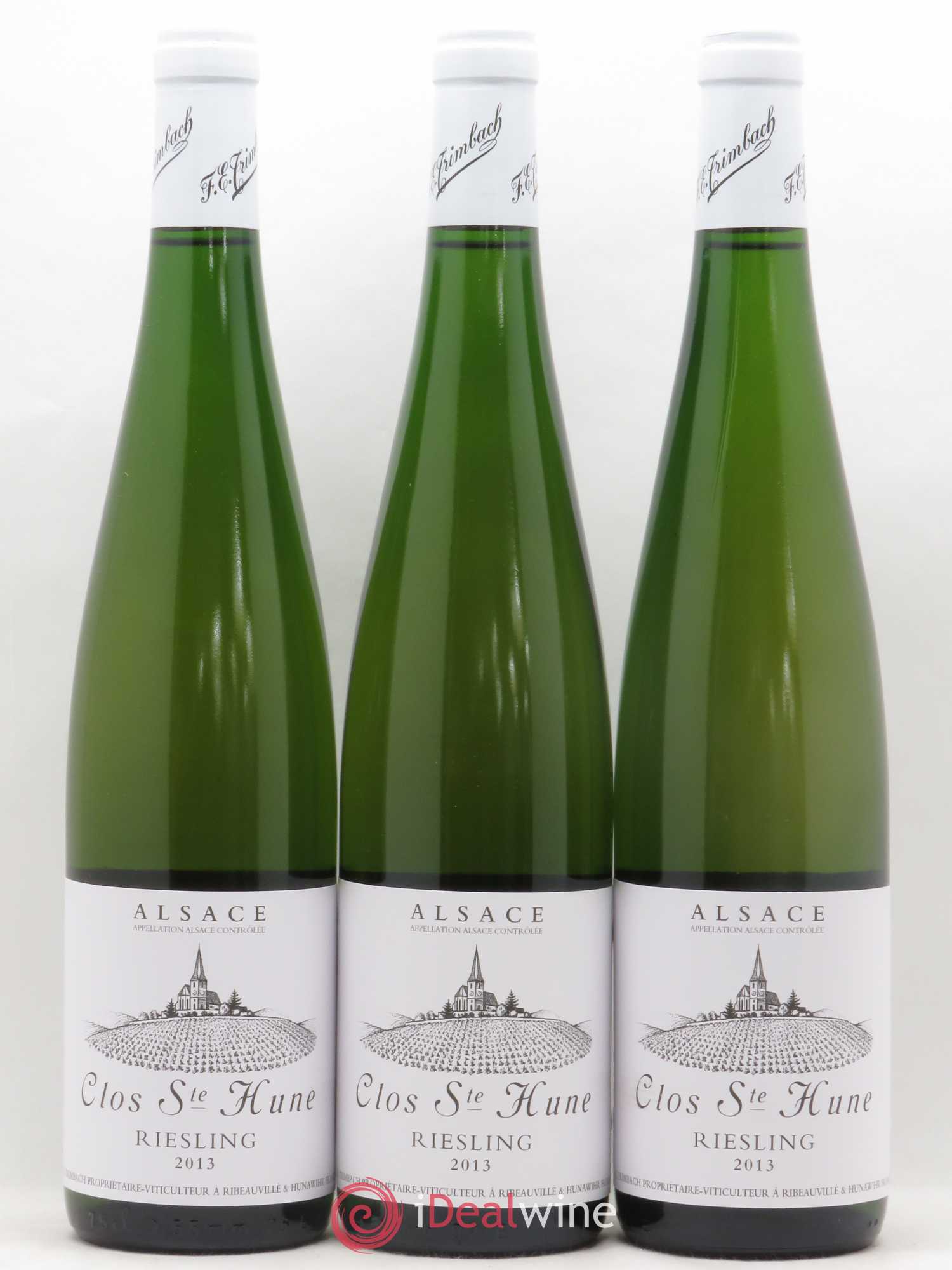 Alsace Riesling Clos Sainte-Hune Trimbach (Domaine) 2013 - Lot de 3 bouteilles - 0