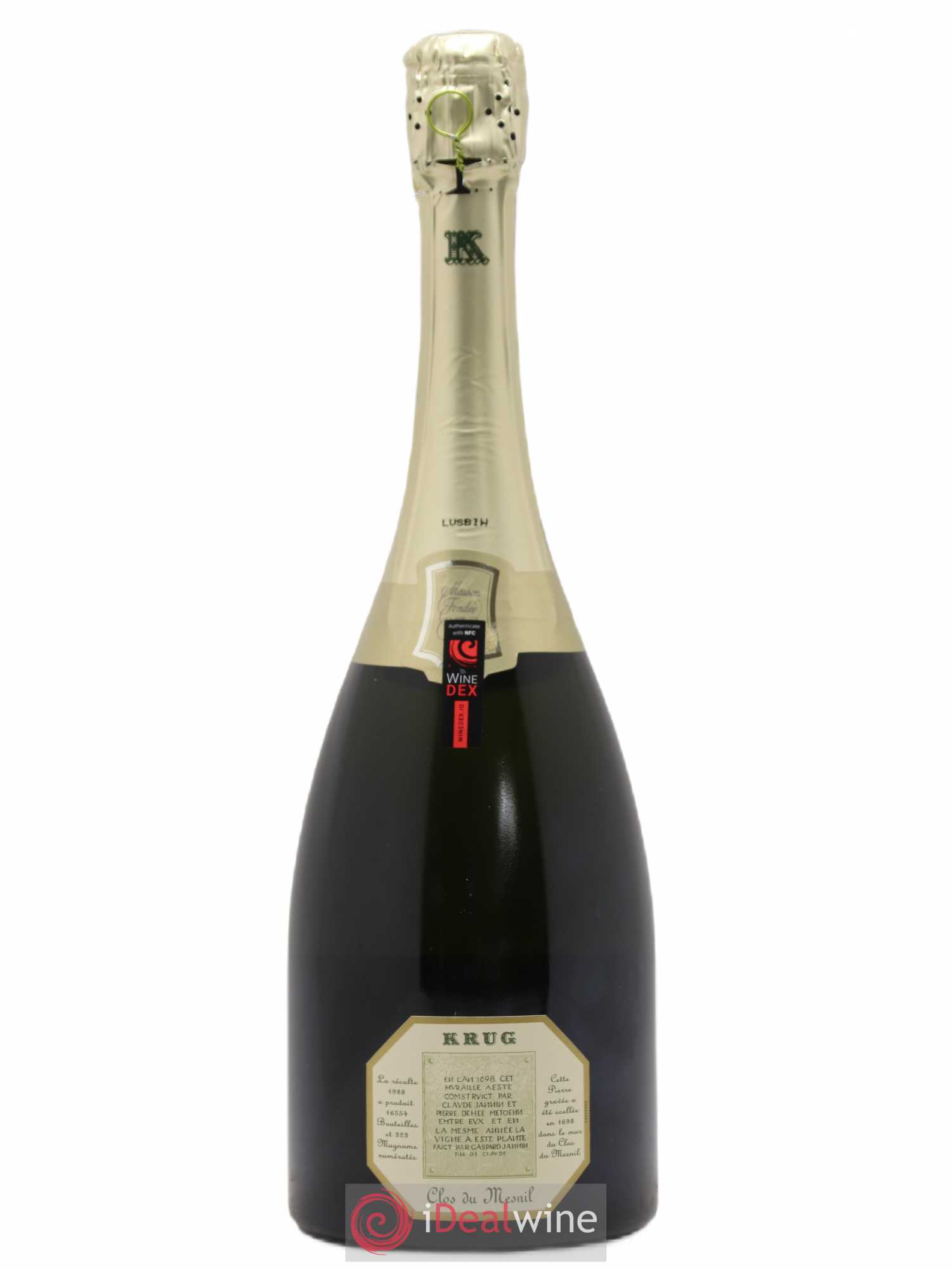 Clos du Mesnil Krug 1988 - Lot de 1 bouteille - 2