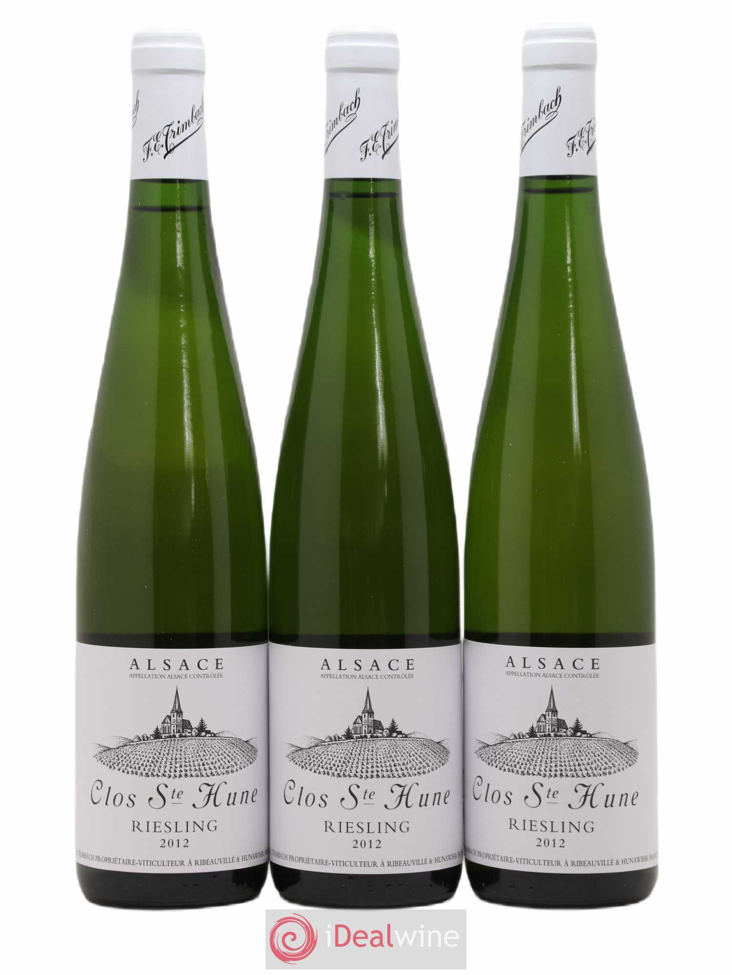 Alsace Riesling Clos Sainte-Hune Trimbach (Domaine) 2012 - Lot de 3 bouteilles - 0