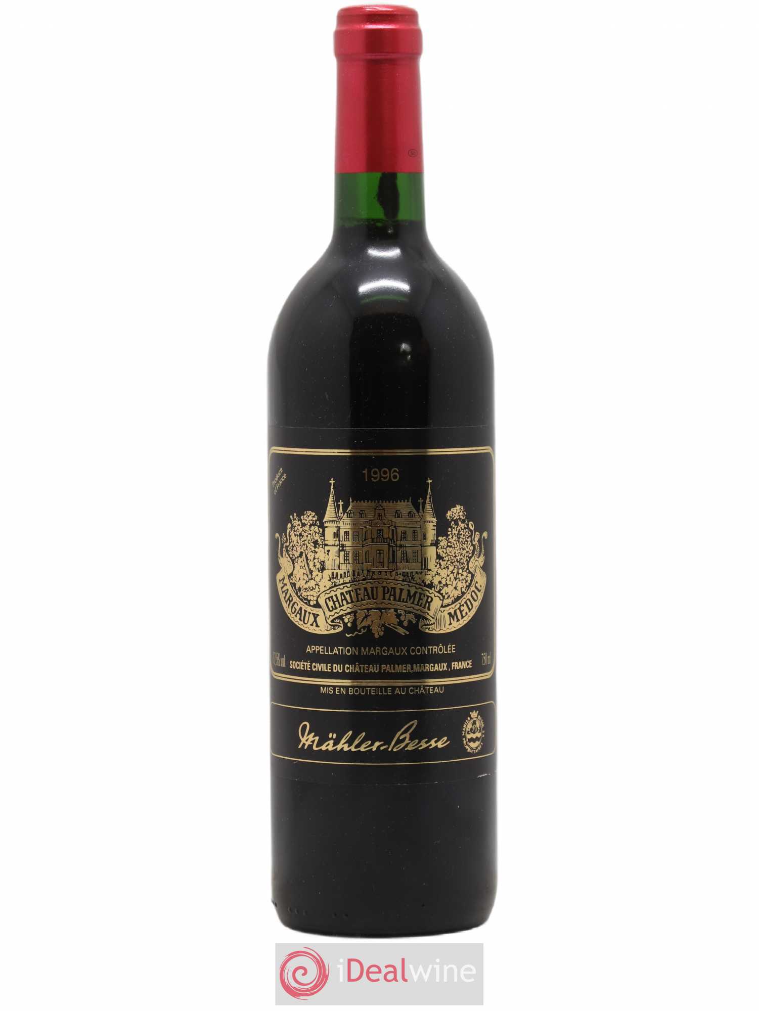 Château Palmer 3ème Grand Cru Classé 1996 - Lot de 1 bouteille - 0