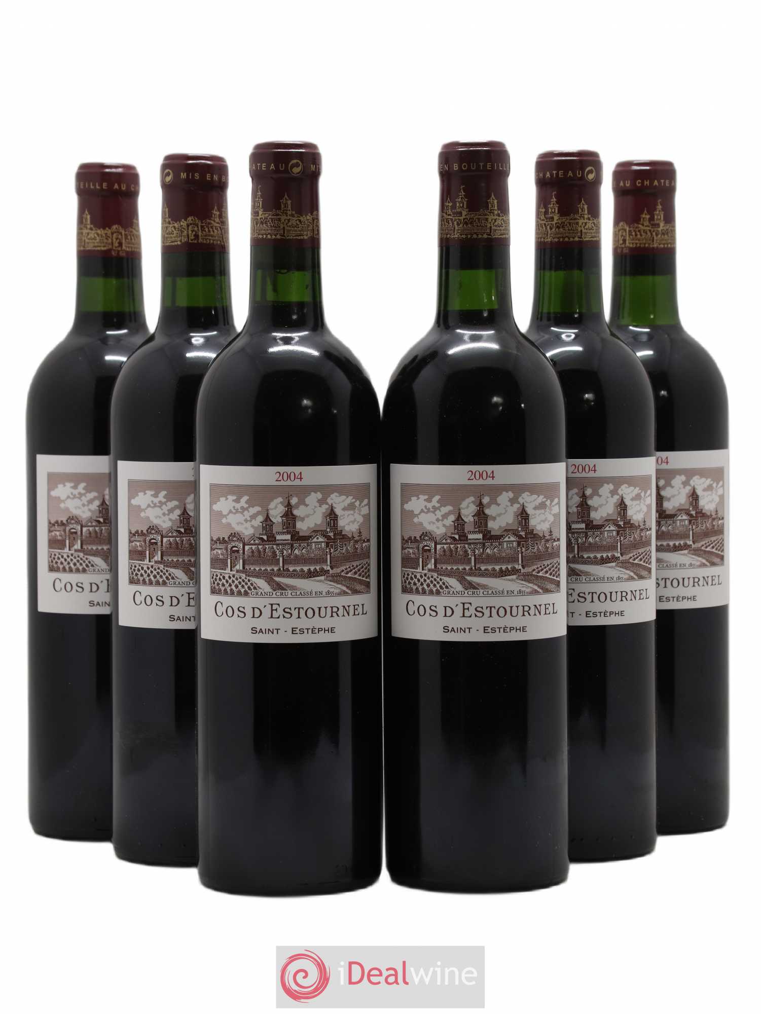 Cos d'Estournel 2ème Grand Cru Classé 2004 - Lot de 6 bouteilles - 0