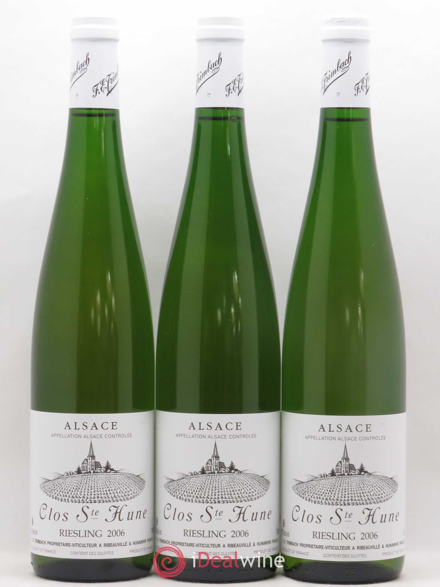 Alsace Riesling Clos Sainte-Hune Trimbach (Domaine) 2006 - Lot de 3 bouteilles - 0