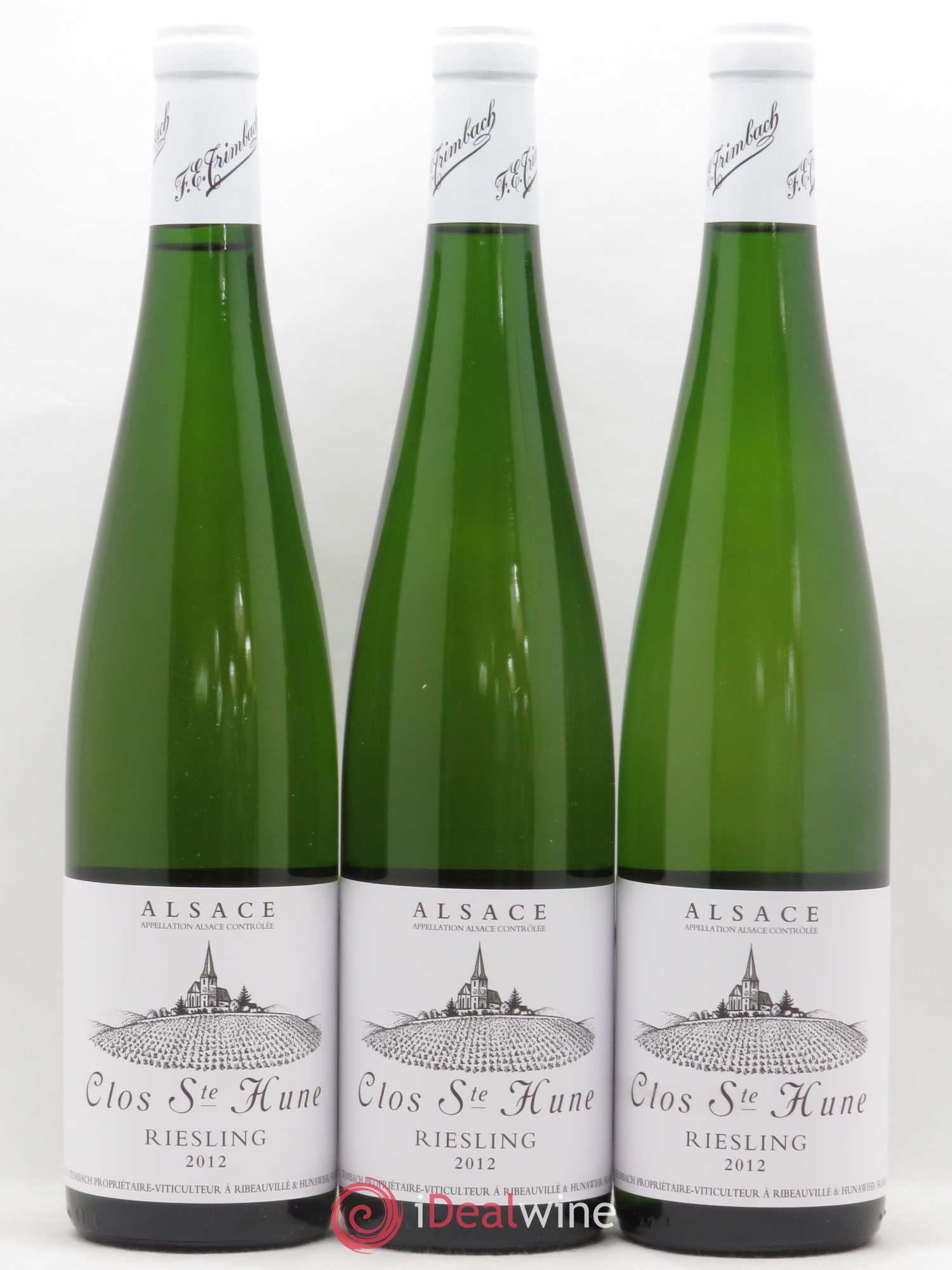 Alsace Riesling Clos Sainte-Hune Trimbach (Domaine) 2012 - Lot of 3 bottles - 0