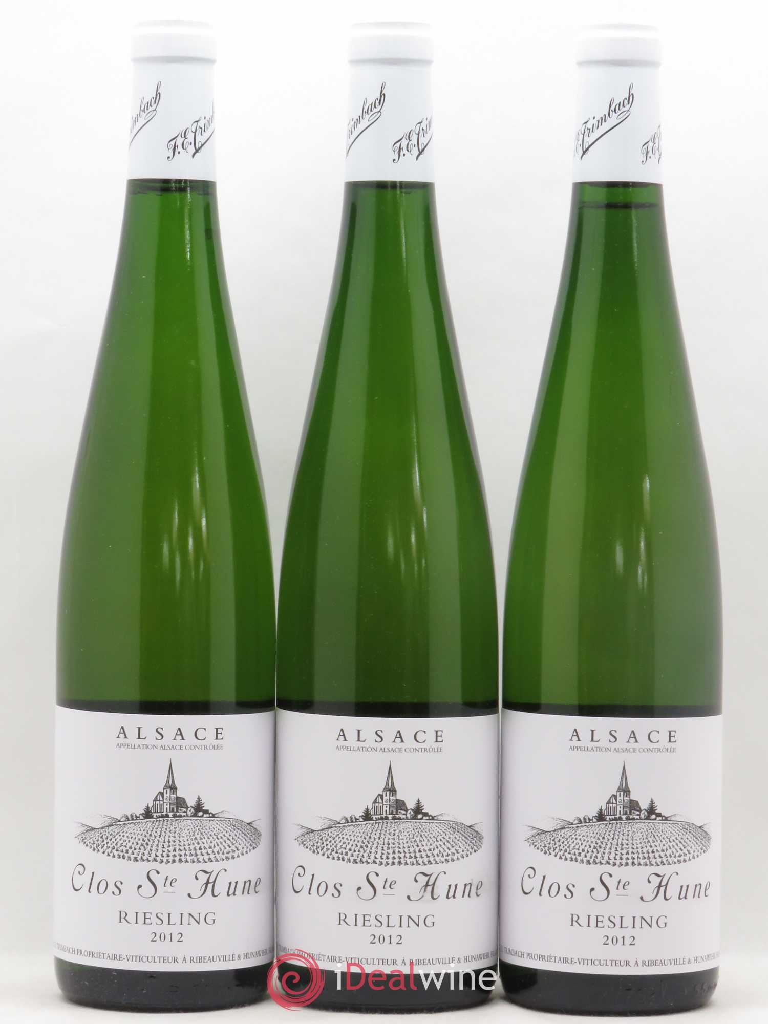Alsace Riesling Clos Sainte-Hune Trimbach (Domaine) 2012 - Lot de 3 bouteilles - 0