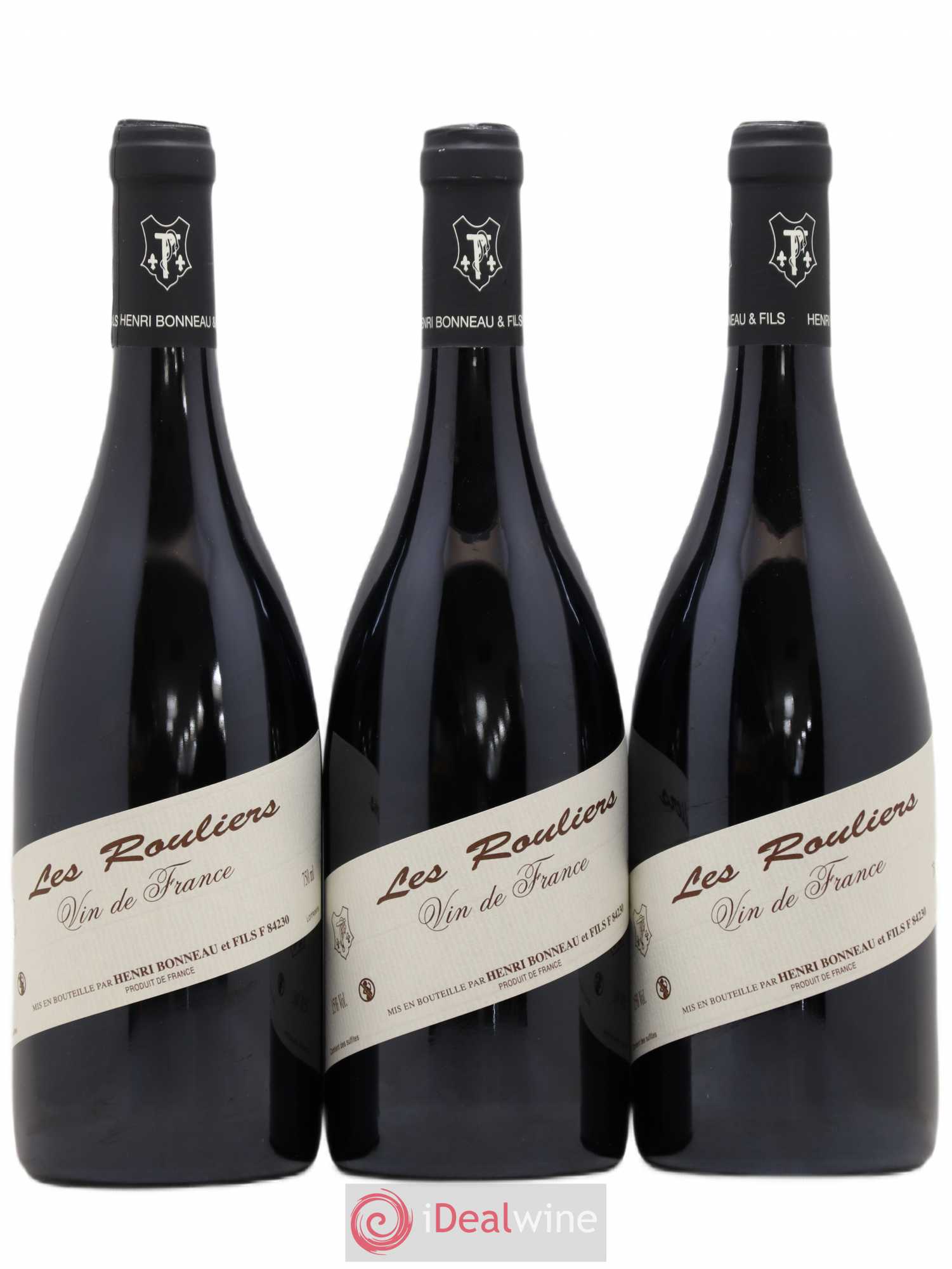 Vin de France Les Rouliers Henri Bonneau & Fils - Lot de 3 bouteilles - 0