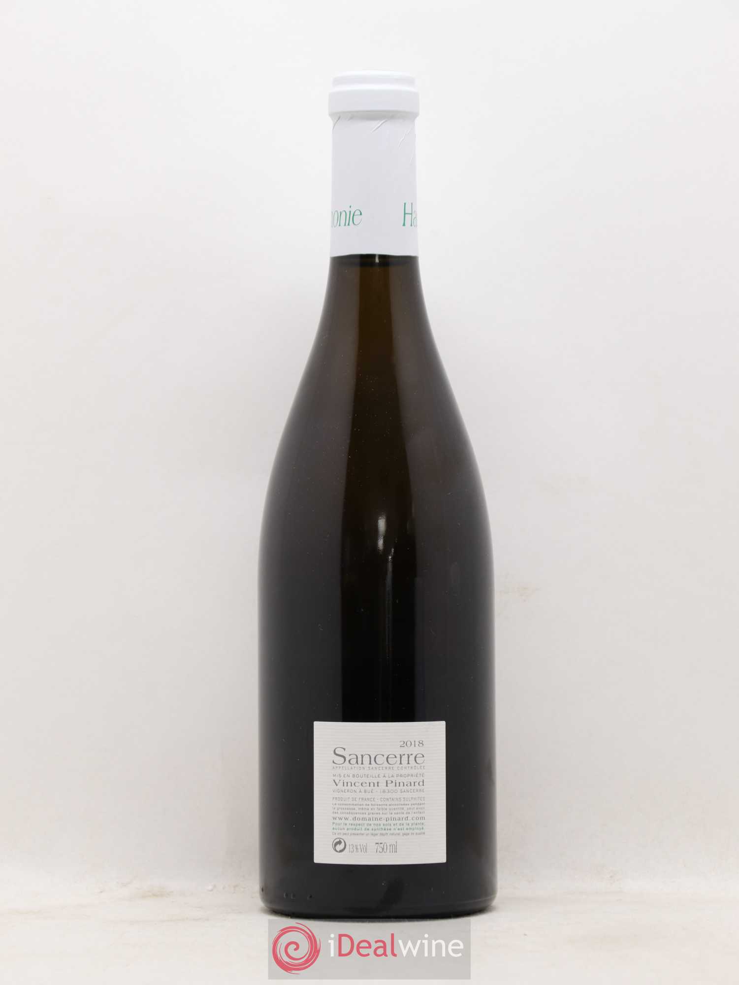 Sancerre Harmonie Vincent Pinard (sans prix de réserve) 2018 - Lot de 1 bouteille - 1