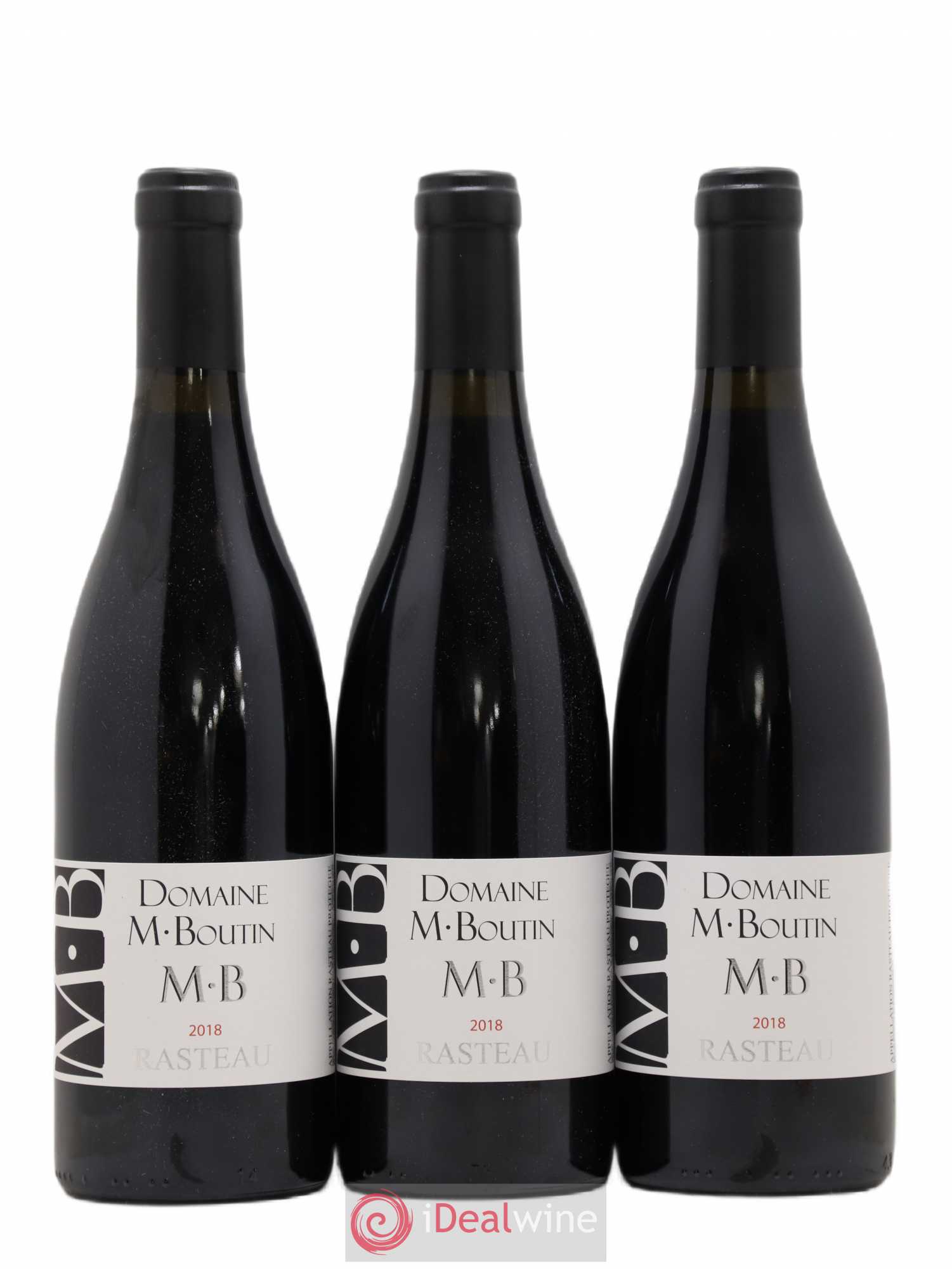 Rasteau Domaine Mickaël Boutin (sans prix de réserve) 2018 - Lotto di 3 bottiglie - 0
