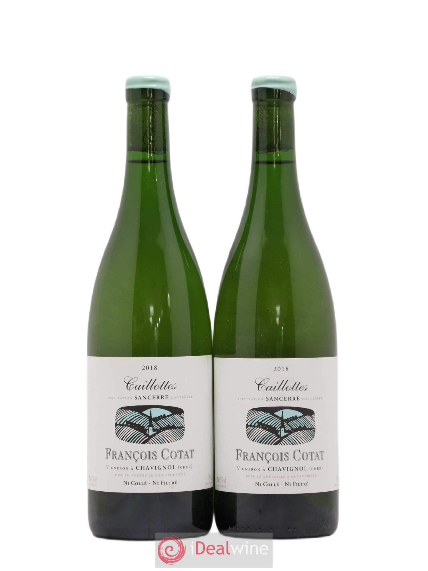 Sancerre Les Caillottes François Cotat 2018 - Lot de 2 bouteilles - 0