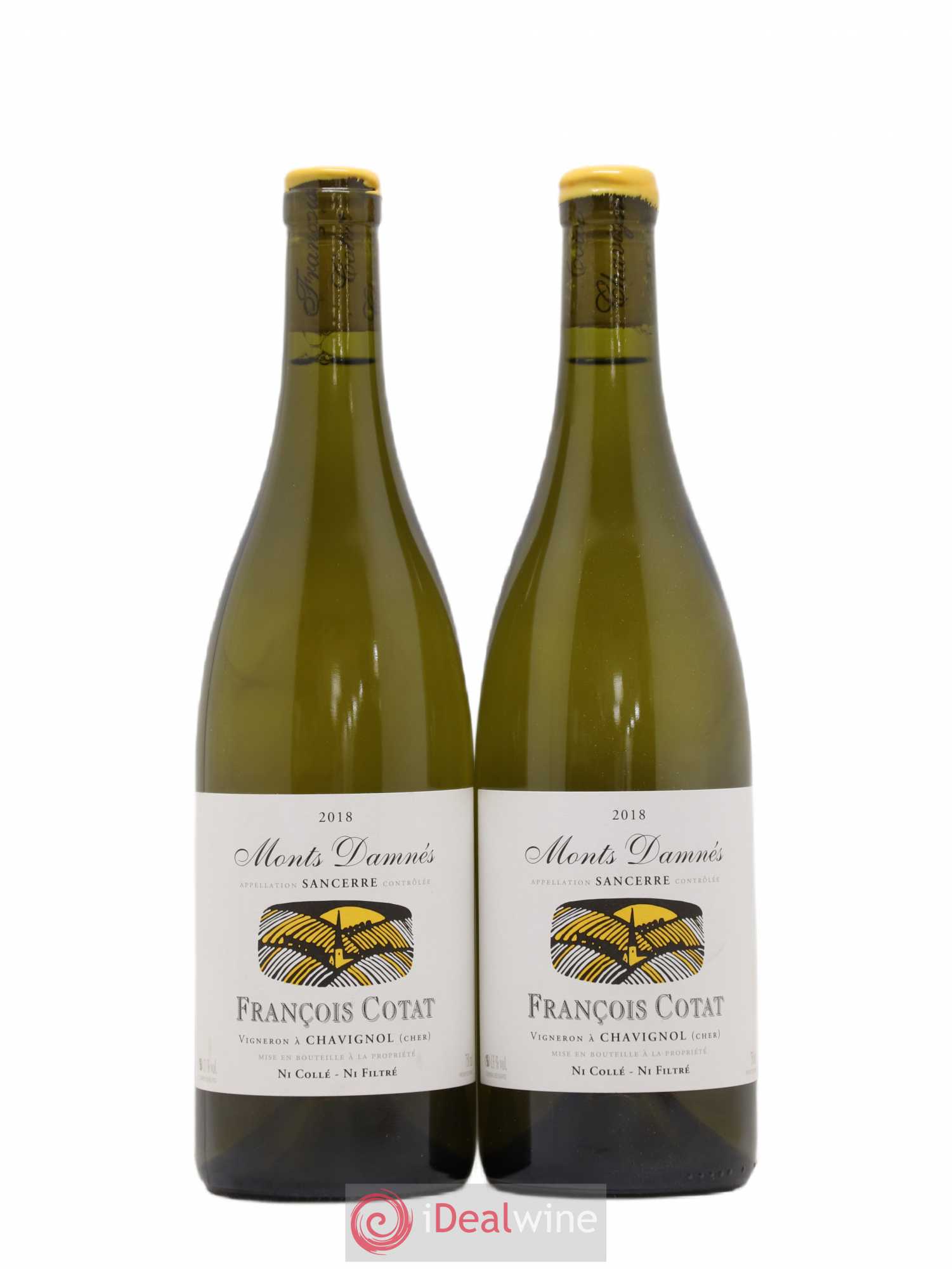 Sancerre Les Monts Damnés François Cotat 2018 - Lot de 2 bouteilles - 0