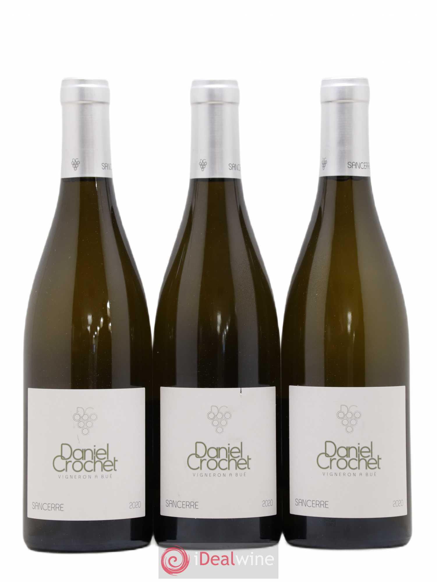 Sancerre Daniel Crochet (sans prix de réserve) 2020 - Lot de 3 bouteilles - 0