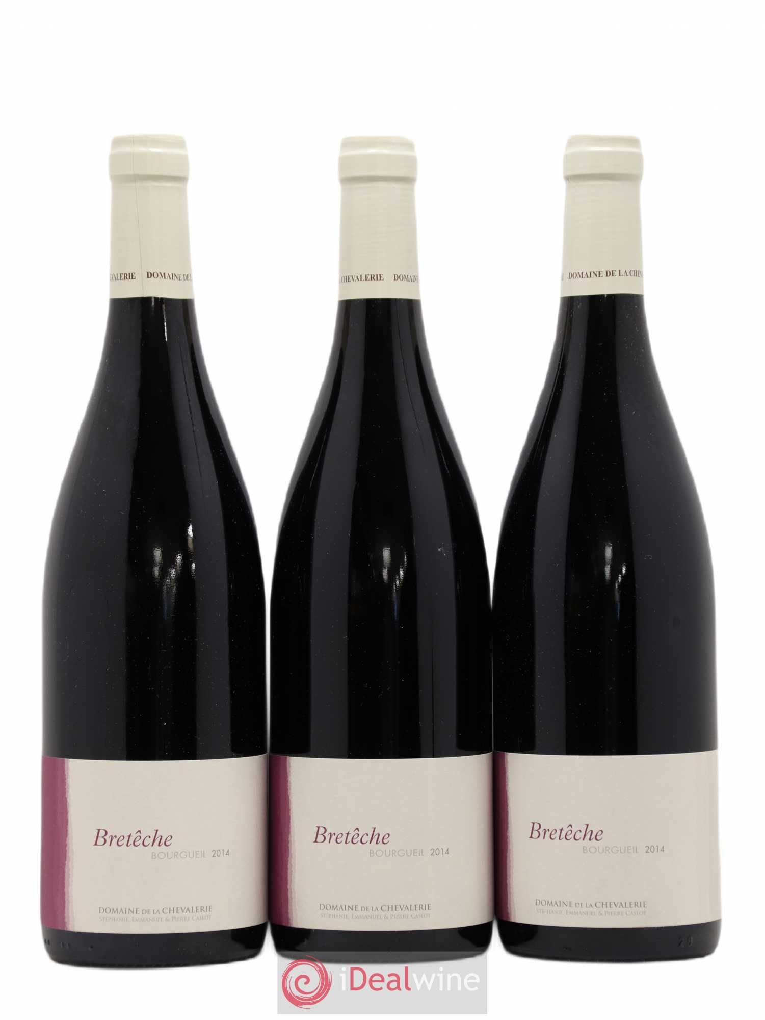 Bourgueil Bretêche Domaine de la Chevalerie (sans prix de réserve) 2014 - Lot de 3 bouteilles - 0
