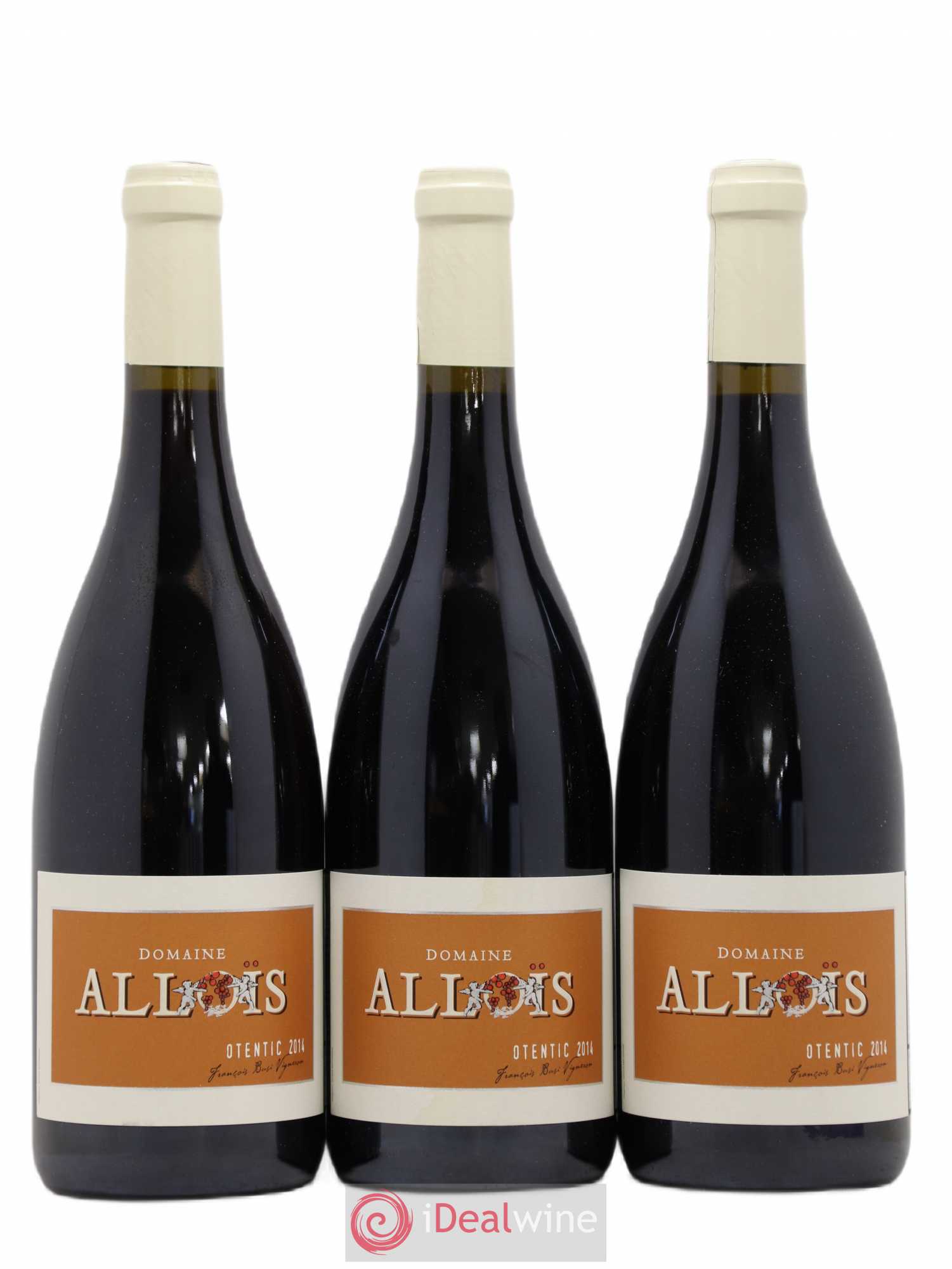 Ventoux Otentic Domaine Alloïs (sans prix de réserve) 2014 - Lot de 3 bouteilles - 0