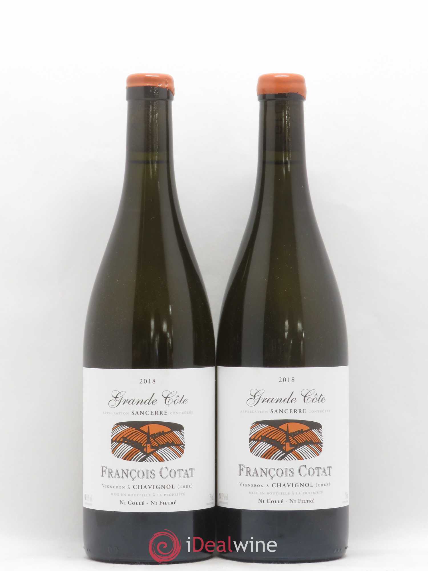 Sancerre La Grande Côte François Cotat 2018 - Lot de 2 bouteilles - 0