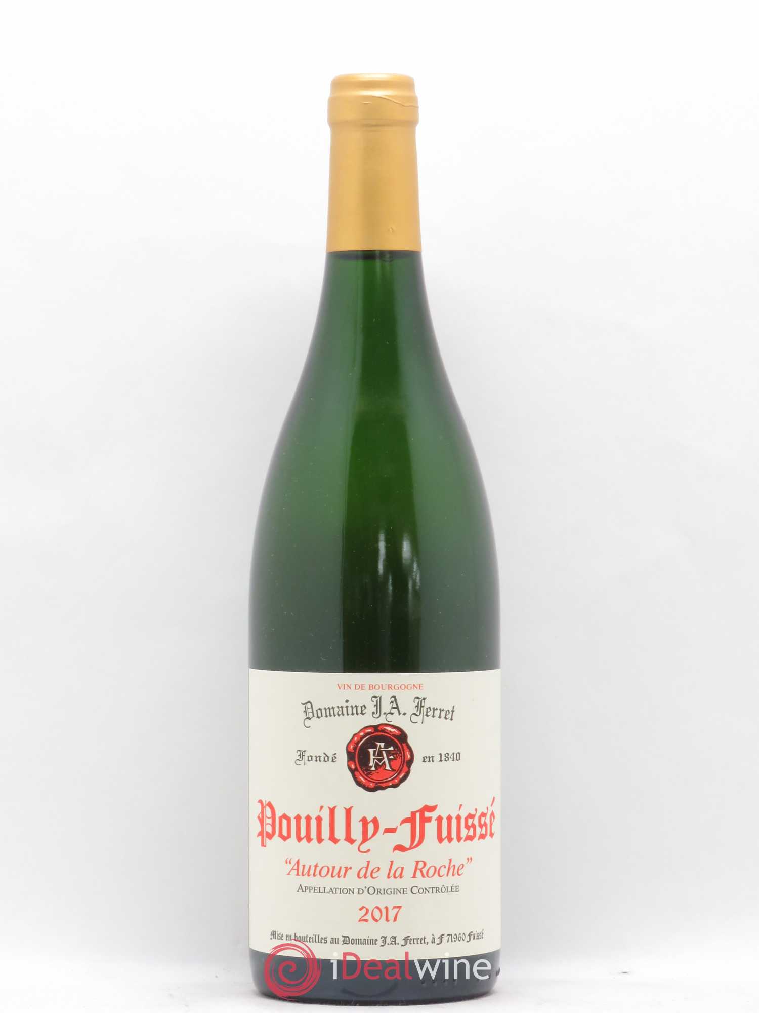 Pouilly-Fuissé Autour de la Roche J.A. Ferret (Domaine) 2017 - Lot de 1 bouteille - 0
