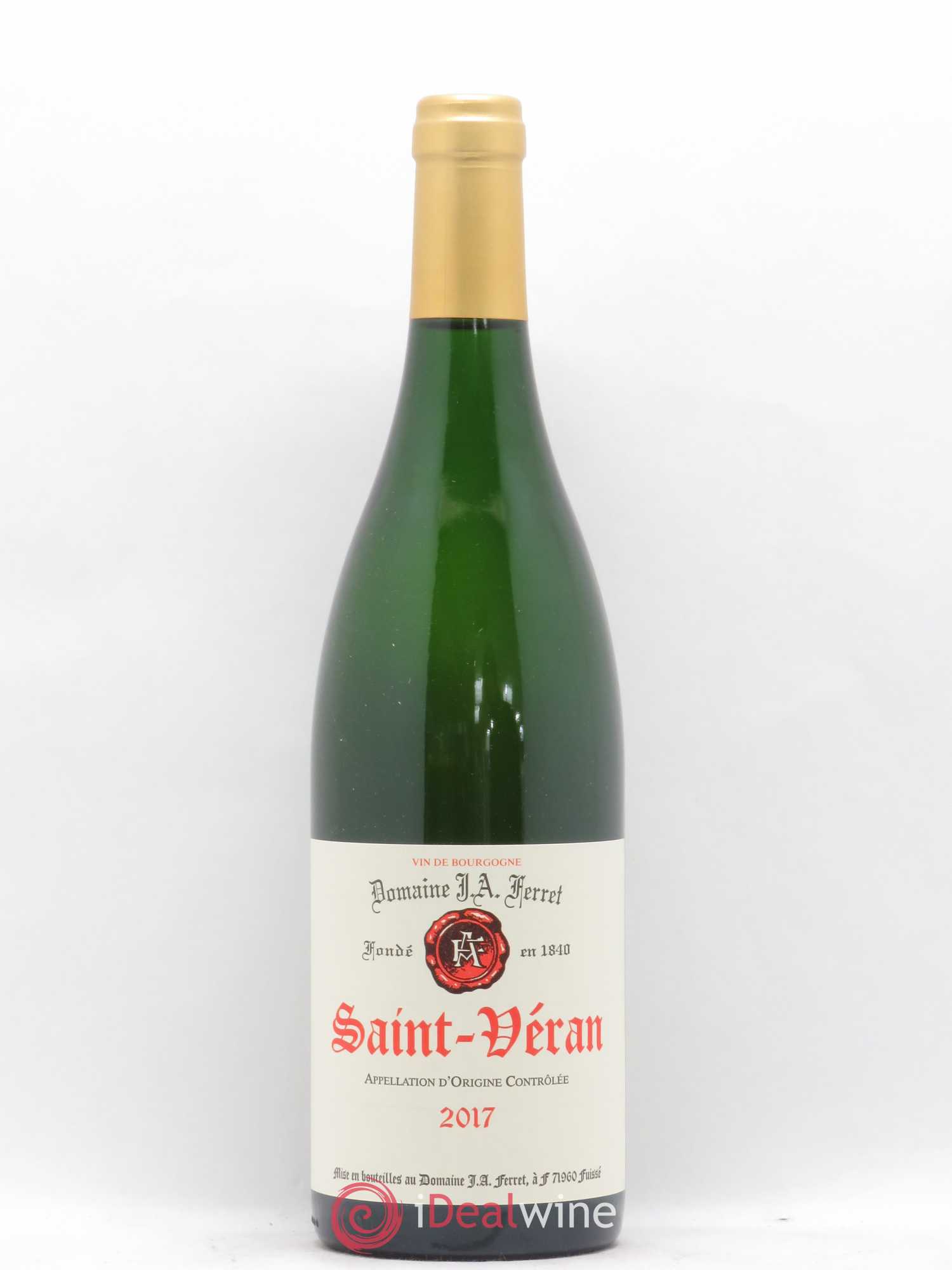 Saint-Véran J.A. Ferret (Domaine) (sans prix de réserve) 2017 - Lot de 1 bouteille - 0