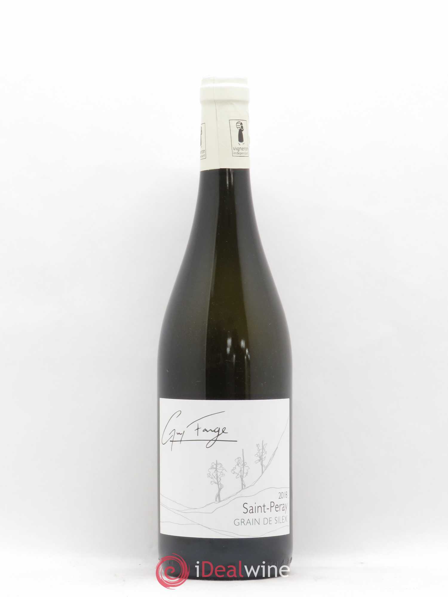 Saint-Péray Grain de Silex Domaine Guy Farge 2018 - Posten von 1 Flasche - 0
