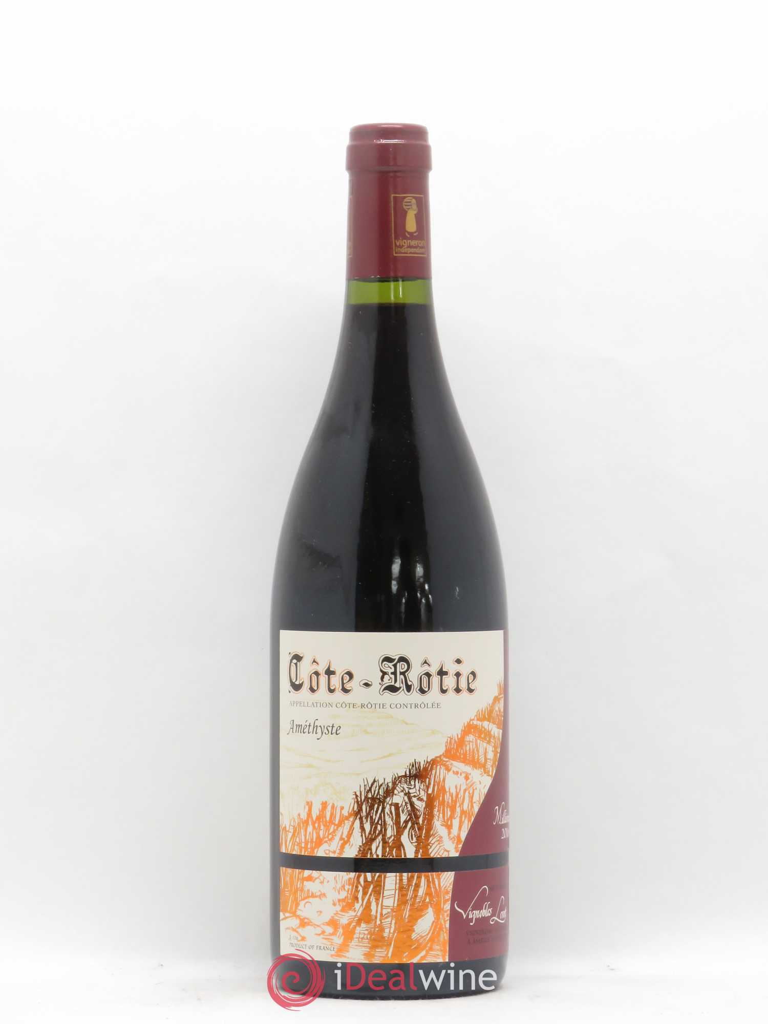 Côte-Rôtie Améthyste Vignobles Levet 2016 - Lot de 1 bouteille - 0