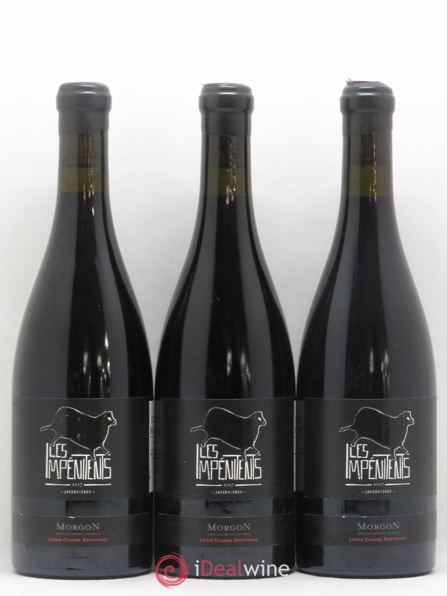 Morgon Javernières Les Impénitents Louis-Claude Desvignes 2017 - Lot de 3 bouteilles - 0