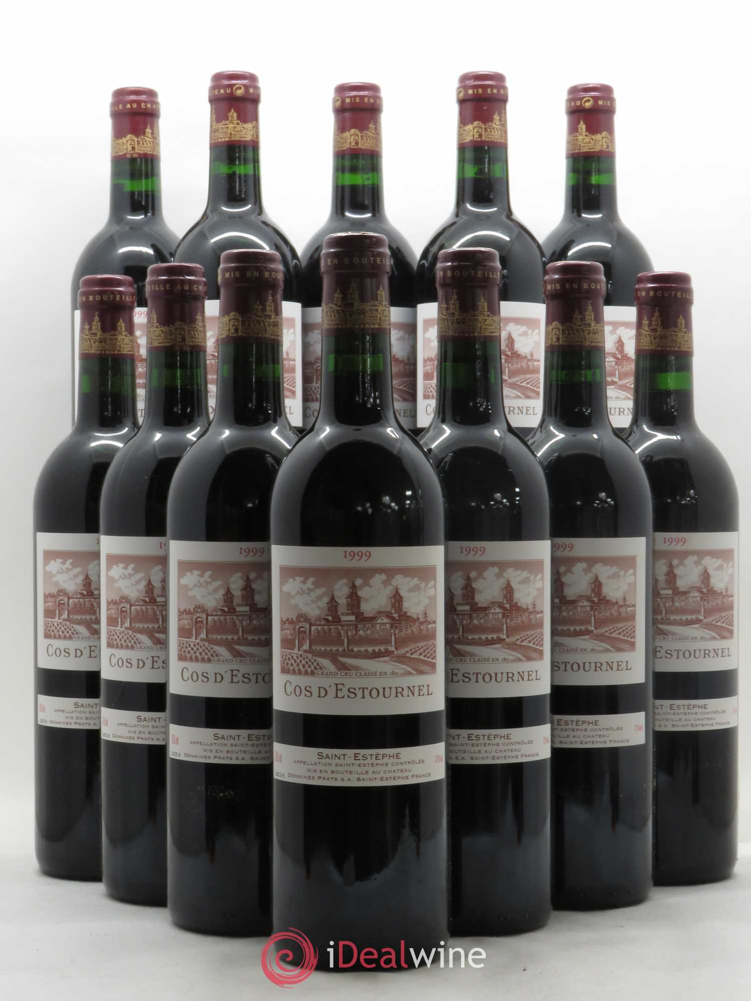 Cos d'Estournel 2ème Grand Cru Classé 1999 - Lot de 12 bouteilles - 0