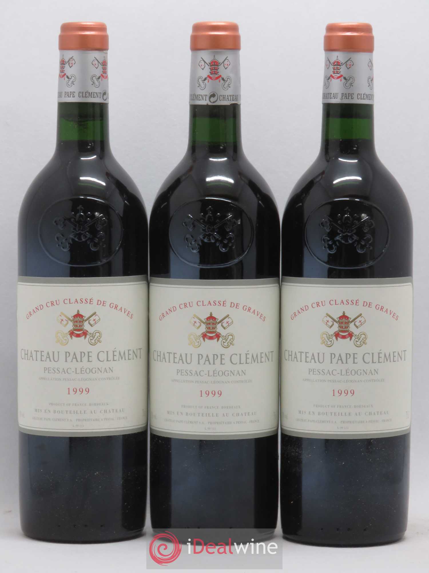 Château Pape Clément Cru Classé de Graves 1999 - Lot de 12 bouteilles - 2