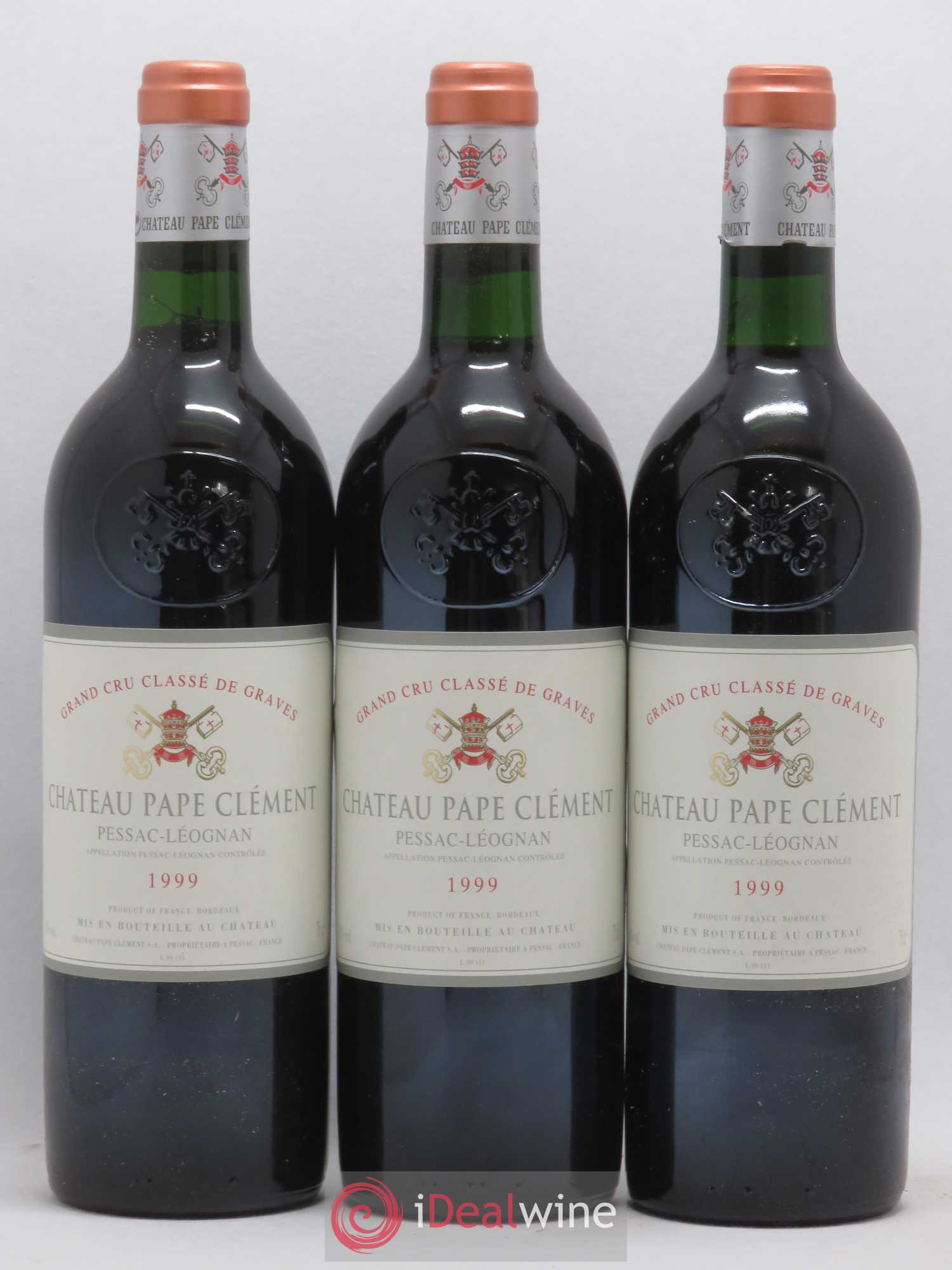 Château Pape Clément Cru Classé de Graves 1999 - Lot de 12 bouteilles - 3