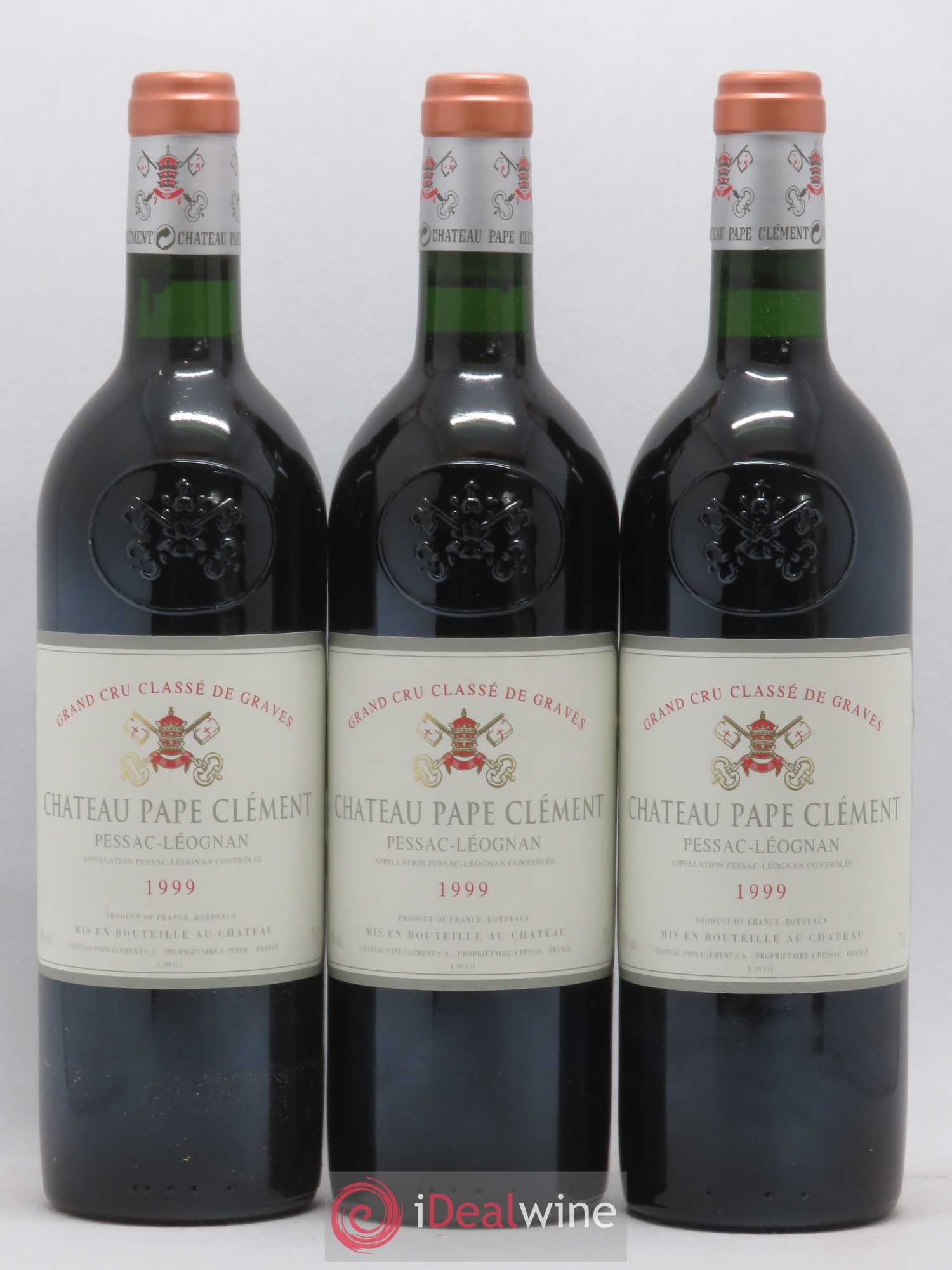 Château Pape Clément Cru Classé de Graves 1999 - Lot de 12 bouteilles - 4