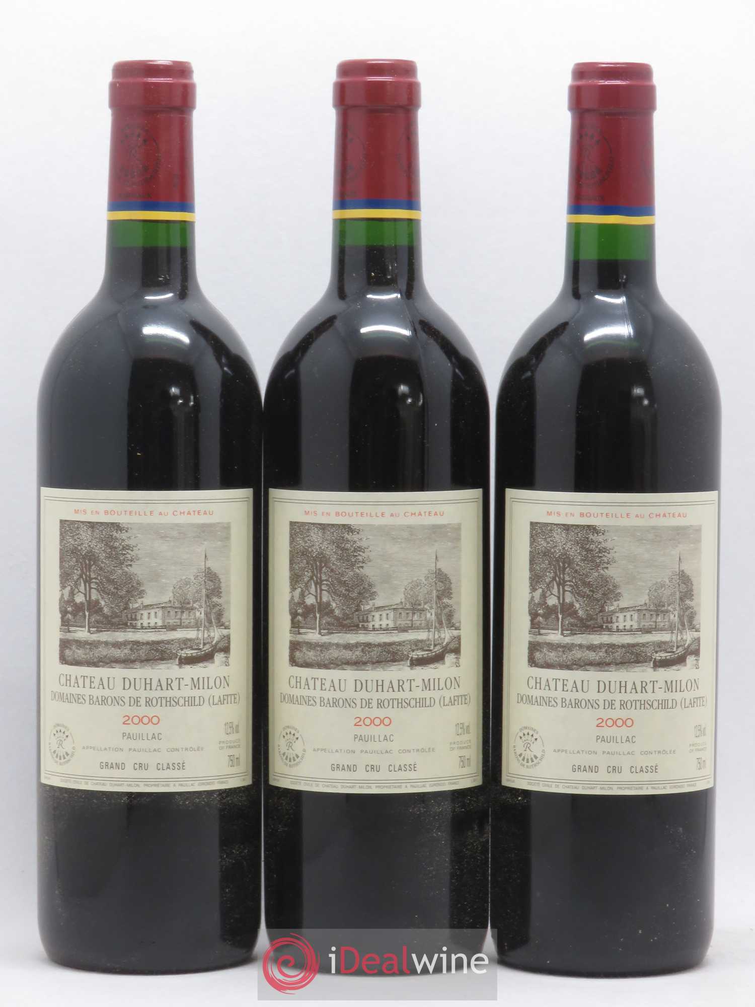 Château Duhart-Milon 4ème Grand Cru Classé 2000 - Posten von 12 Flaschen - 3