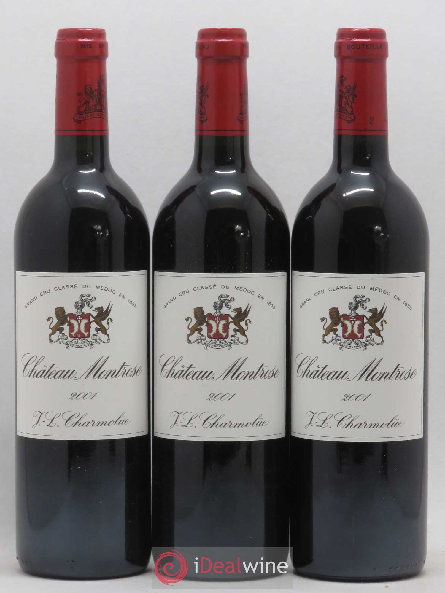 Château Montrose 2ème Grand Cru Classé 2001 - Lot de 12 bouteilles - 1