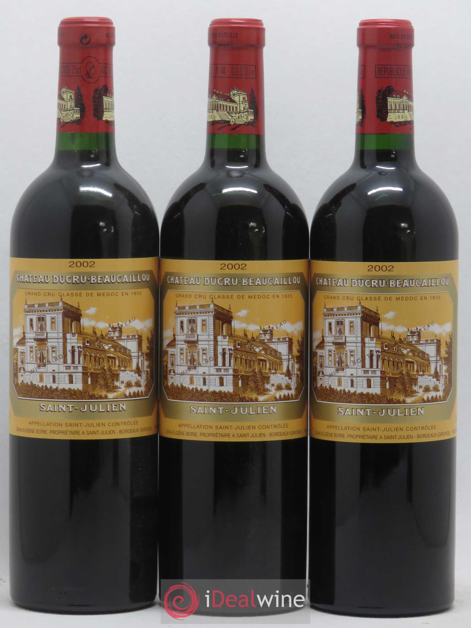 Château Ducru Beaucaillou 2ème Grand Cru Classé 2002 - Lot de 12 bouteilles - 1