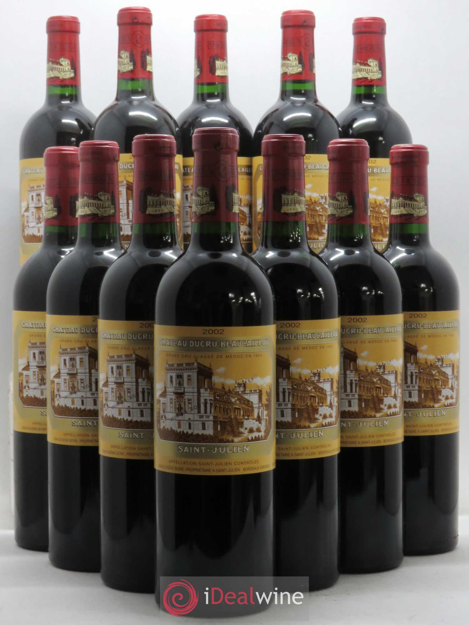 Château Ducru Beaucaillou 2ème Grand Cru Classé 2002 - Lot de 12 bouteilles - 0