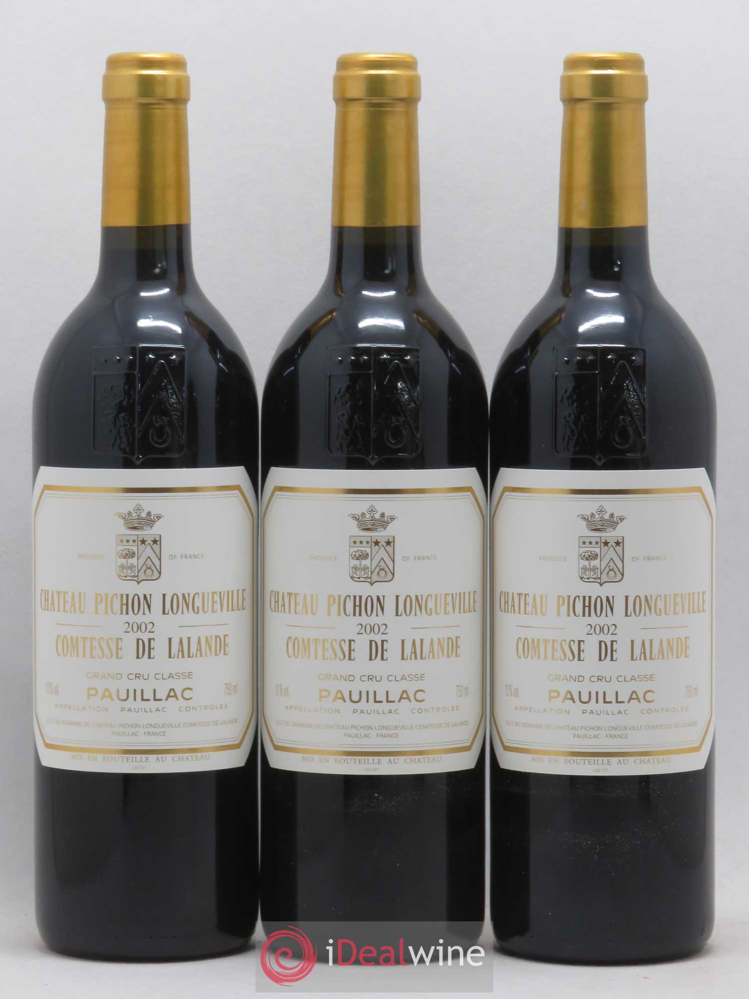 Château Pichon Longueville Comtesse de Lalande 2ème Grand Cru Classé 2002 - Lot de 12 bouteilles - 4