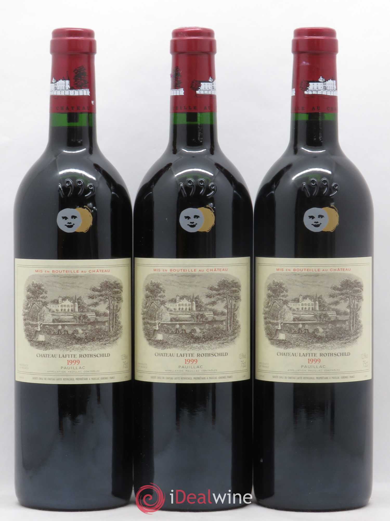 Château Lafite Rothschild 1er Grand Cru Classé 1999 - Lot de 12 bouteilles - 3