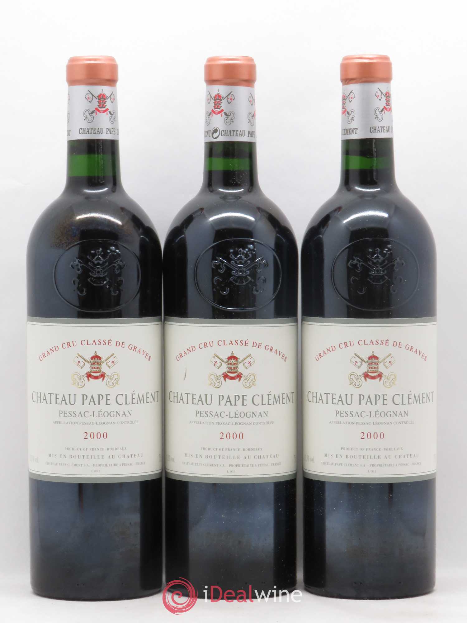 Château Pape Clément Cru Classé de Graves 2000 - Lot de 12 bouteilles - 3