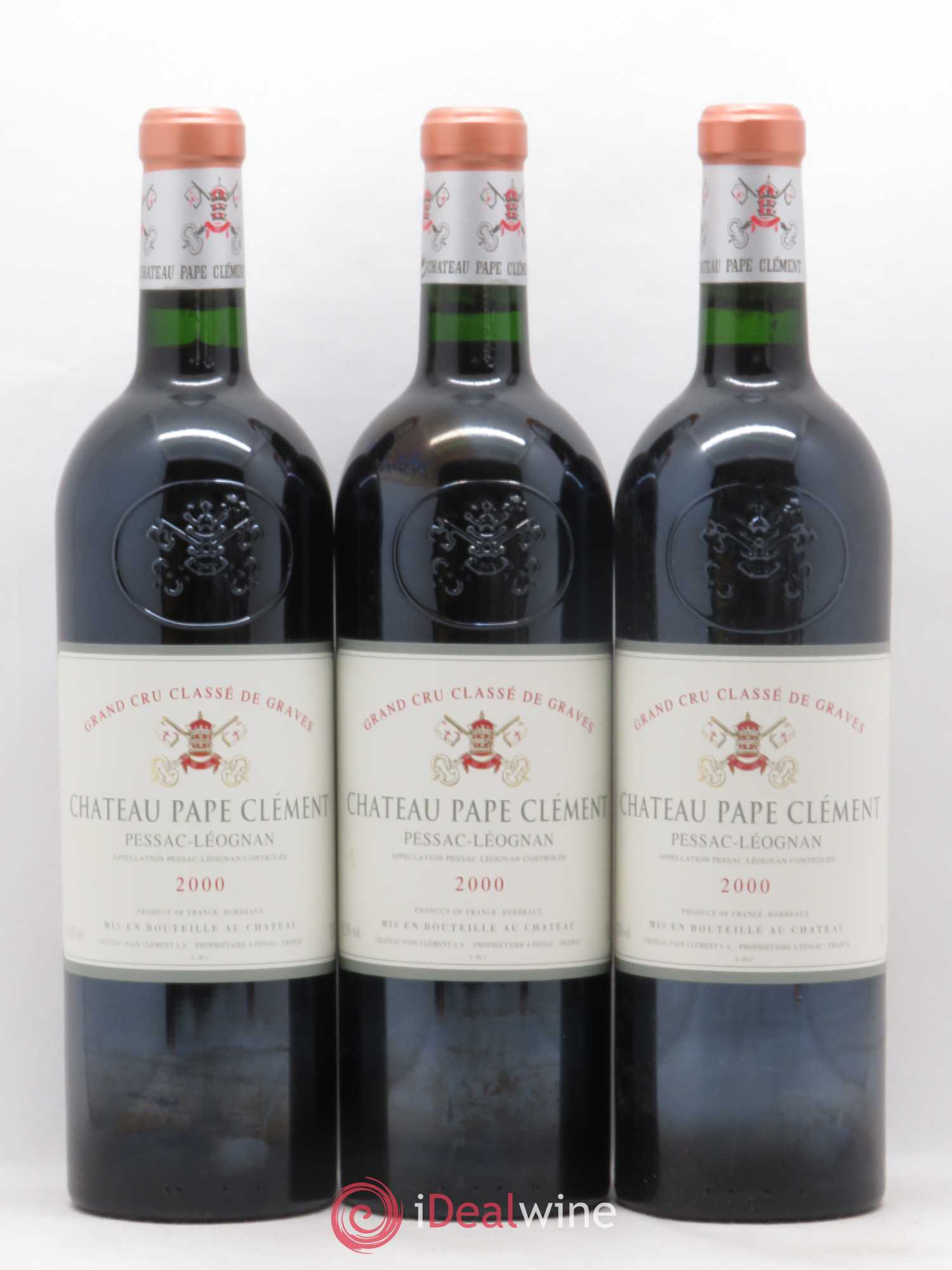 Château Pape Clément Cru Classé de Graves 2000 - Lot de 12 bouteilles - 4