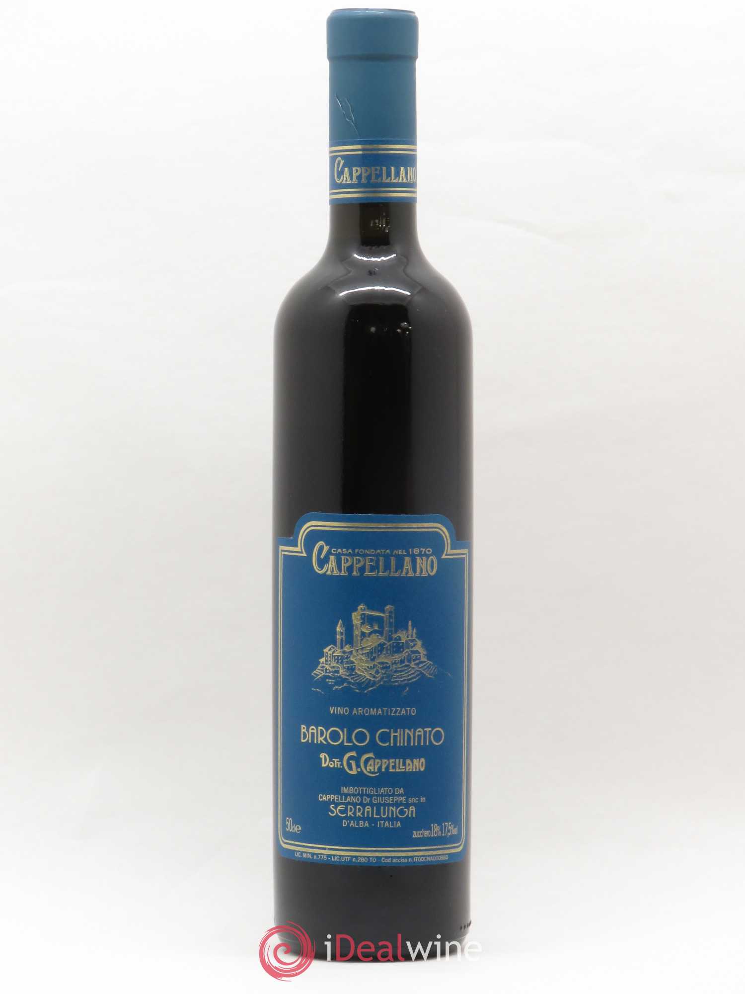 Barolo DOCG Chinato Vino Aromatizzato Cappellano 50 cl - Lot de 1 bouteille - 0