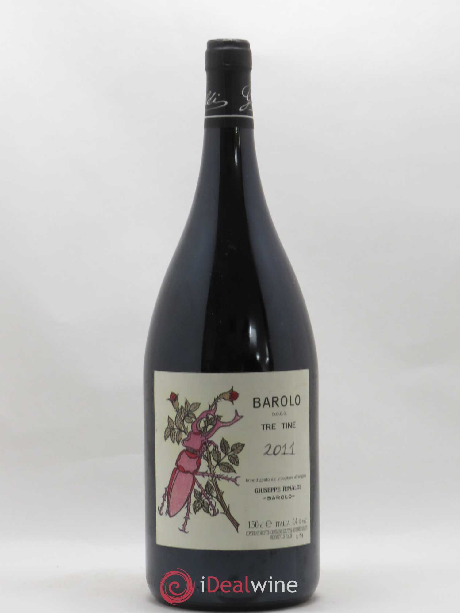 Barolo DOCG Tre Tine Giuseppe Rinaldi 2011 - Posten von 1 Magnum - 0