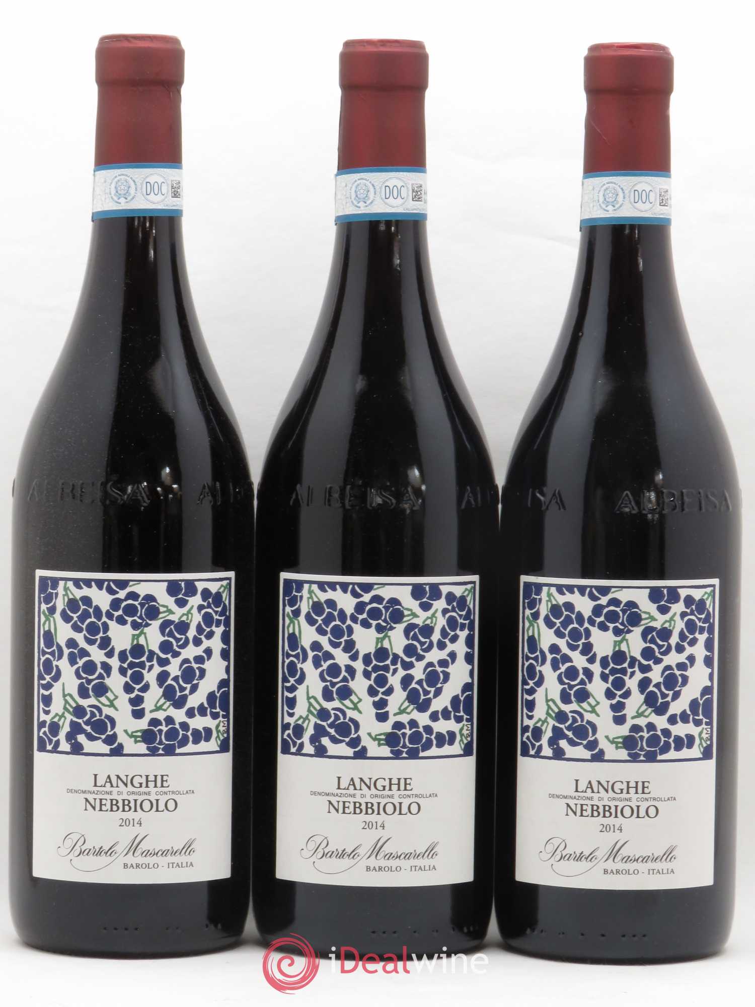 Langhe DOC Nebbiolo Bartolo Mascarello 2014 - Lot de 6 bouteilles - 1